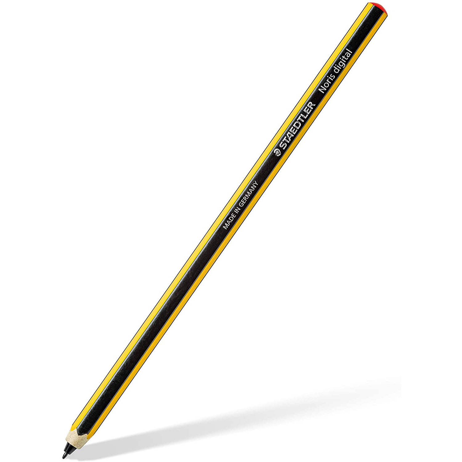 180 22 Noris digital EMR Stylus in Pencil Shape; Fine 0.7 mm Tip; 4096 pressure-sensitivity levels; No