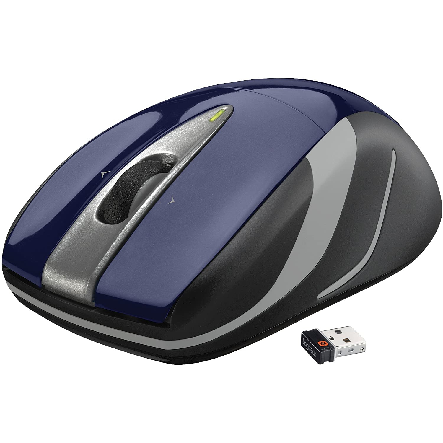 Souris sans fil M525 - Marine/gris