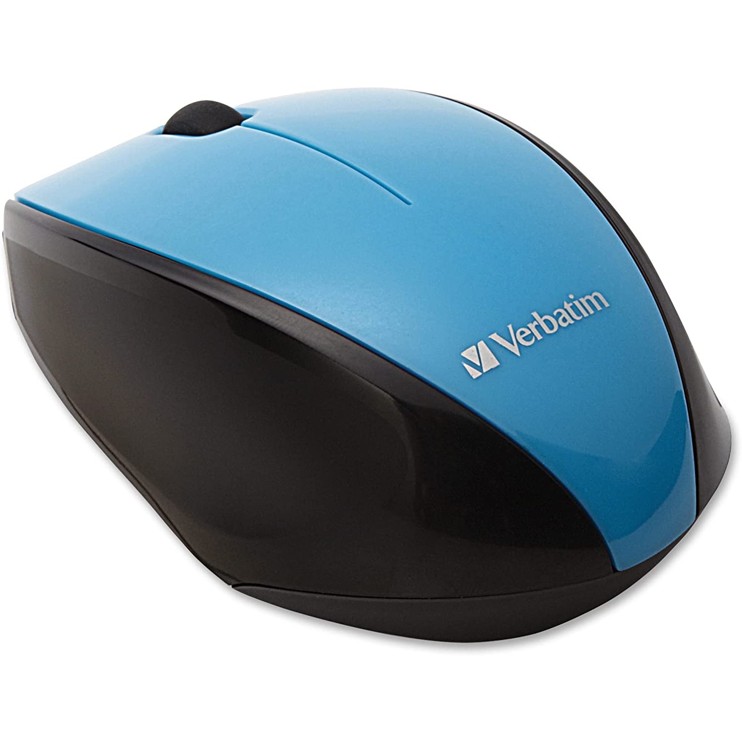 Wireless Multi-Trac Mouse 2.4GHz with Nano Receiver - Ergonomic, Portable for Mac and Windows - Blue