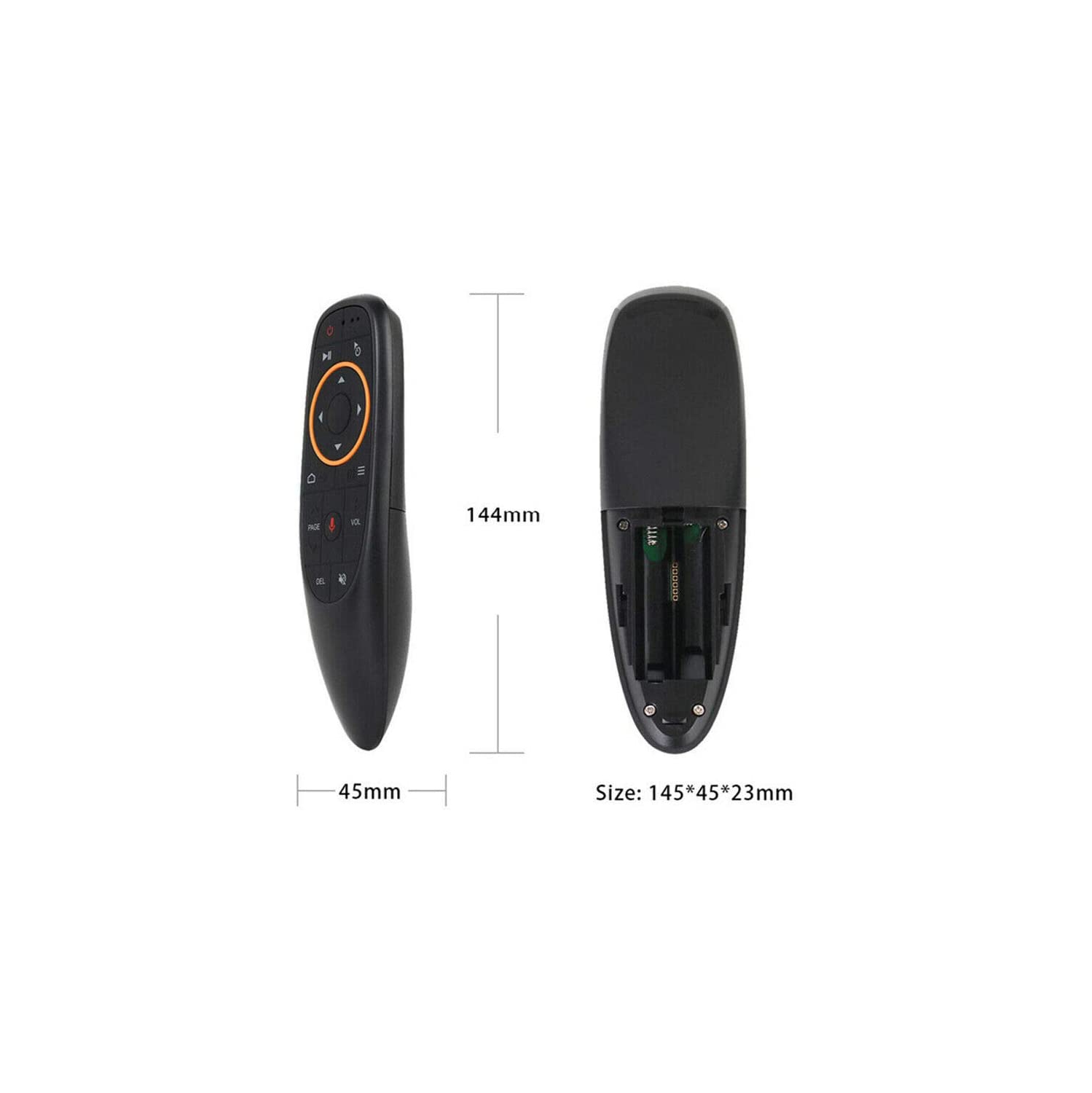 Souris de contrôle à distance, télécommande G10, souris Air Remote avec capteur de commande vocale sans fil 2,4 GHz pour Smart
