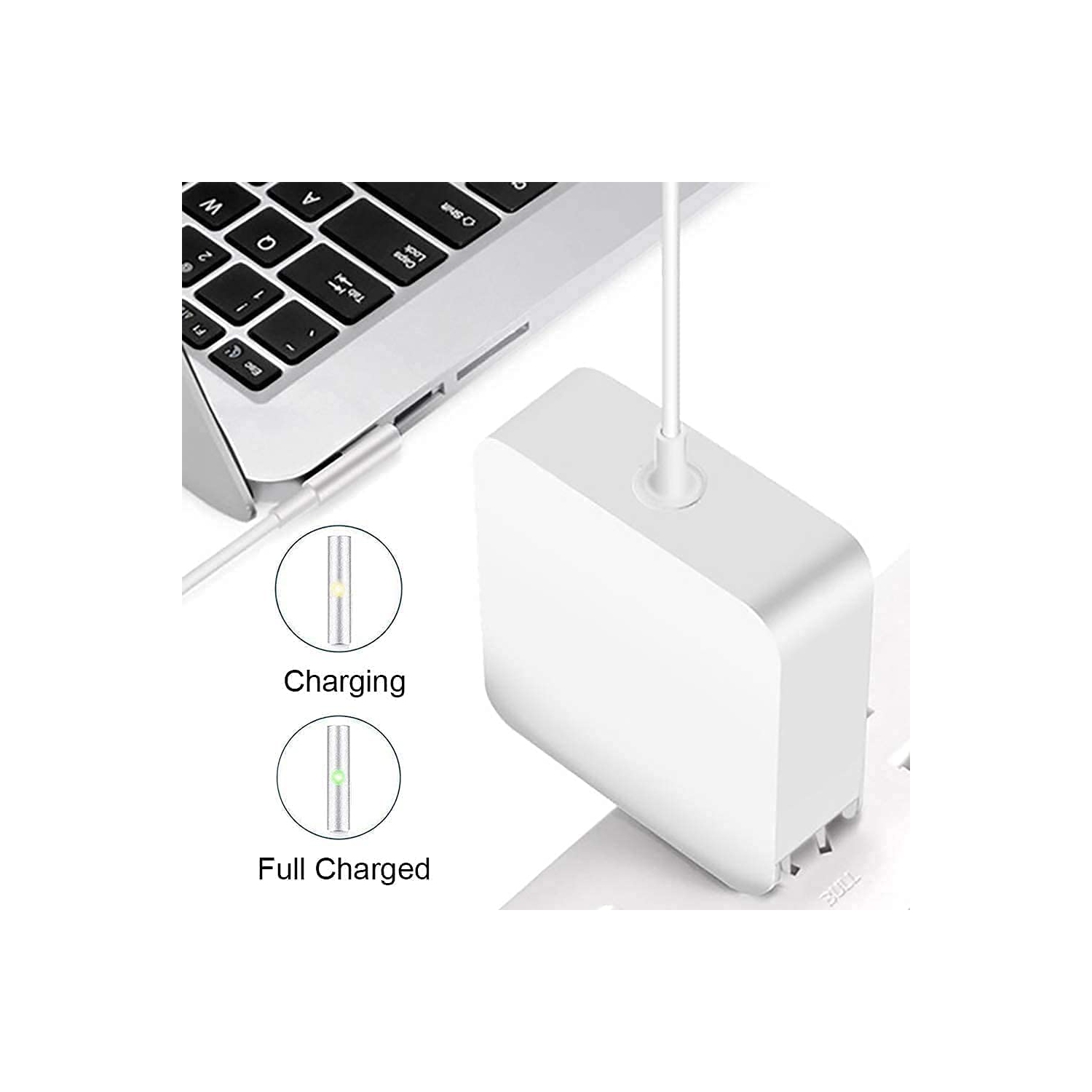 Replacement Mac Book Pro Charger, AC 85w Power T-Tip Adapter Universal Charger Replacement Cord for Mac Book Pro 17/15 Inch