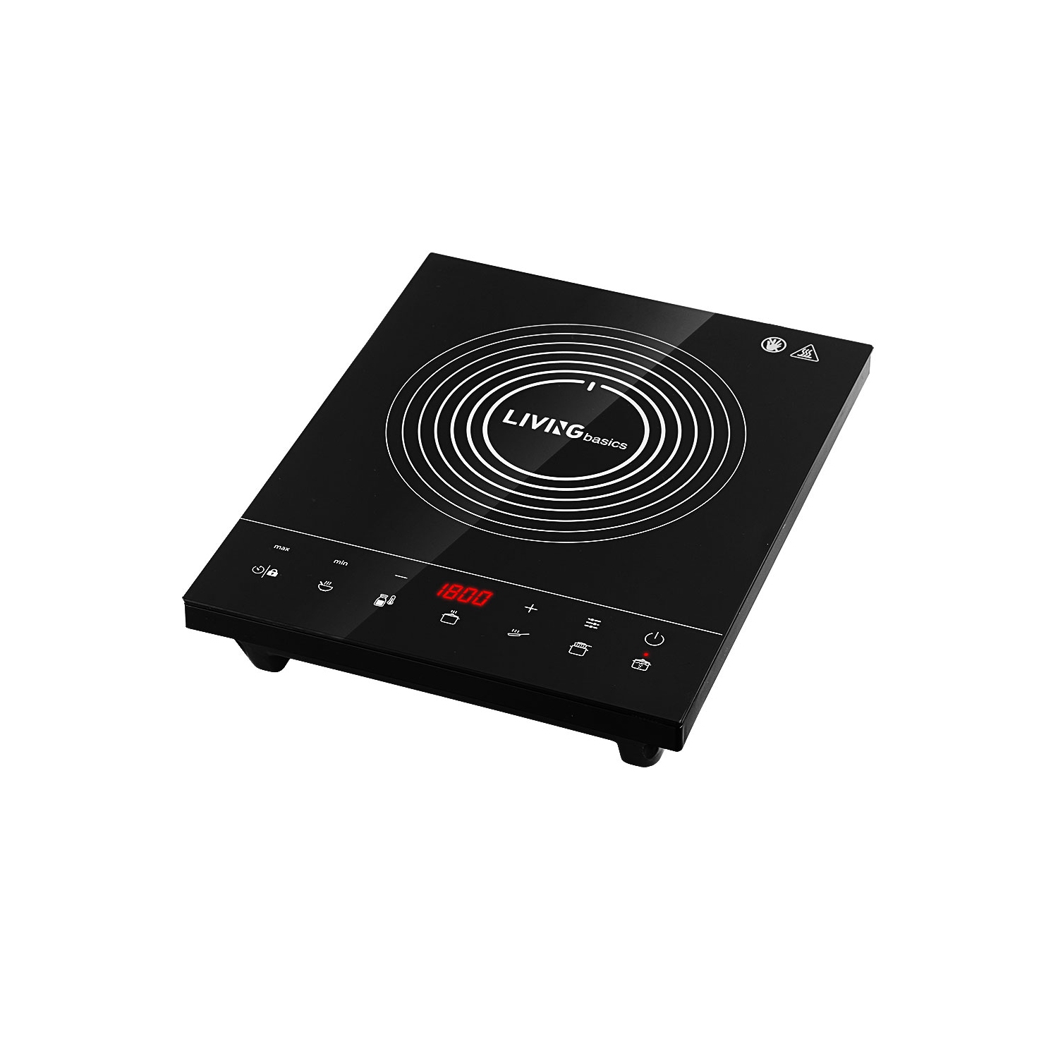 1800W Portable Induction Cooktop, Digital Countertop Burner With