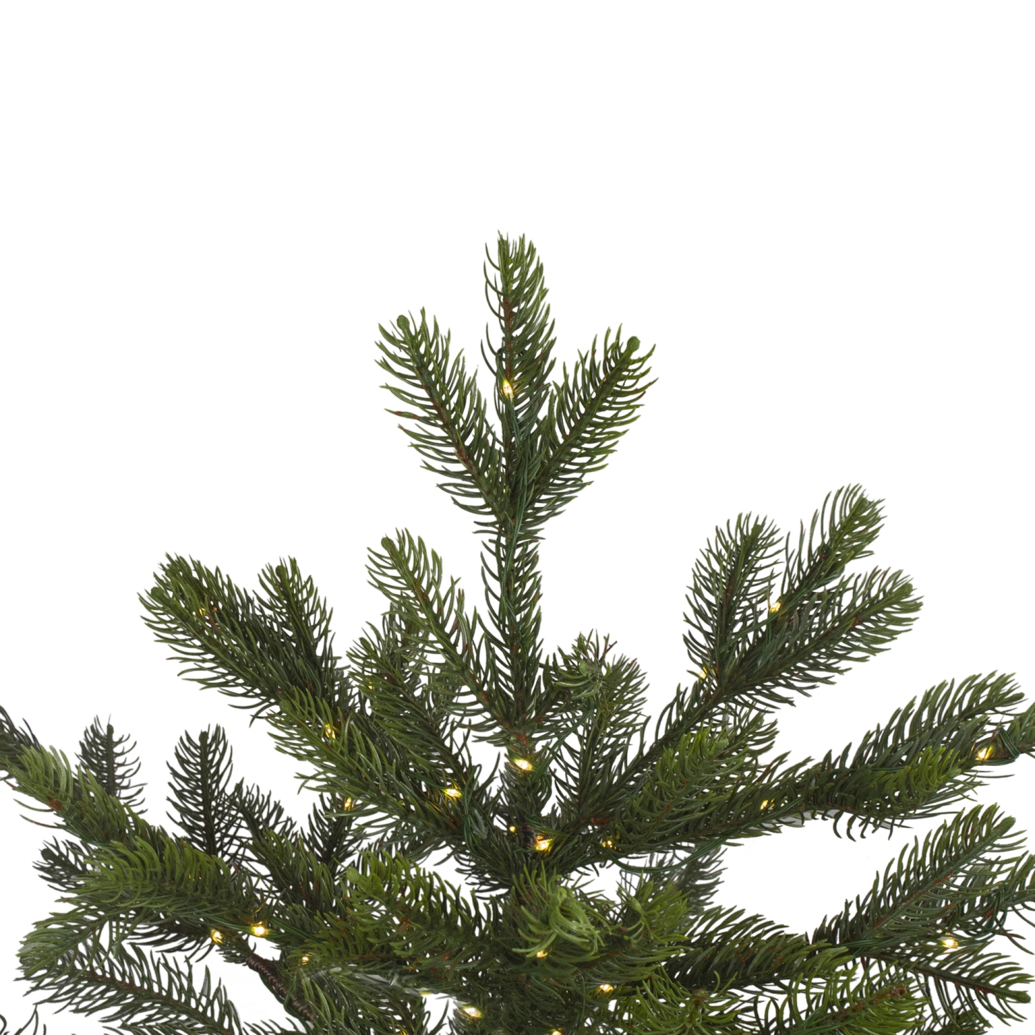 Sapin de Noël artificiel illuminé Oregon Noble de 6.5 pi – lumières à DEL blanc chaud