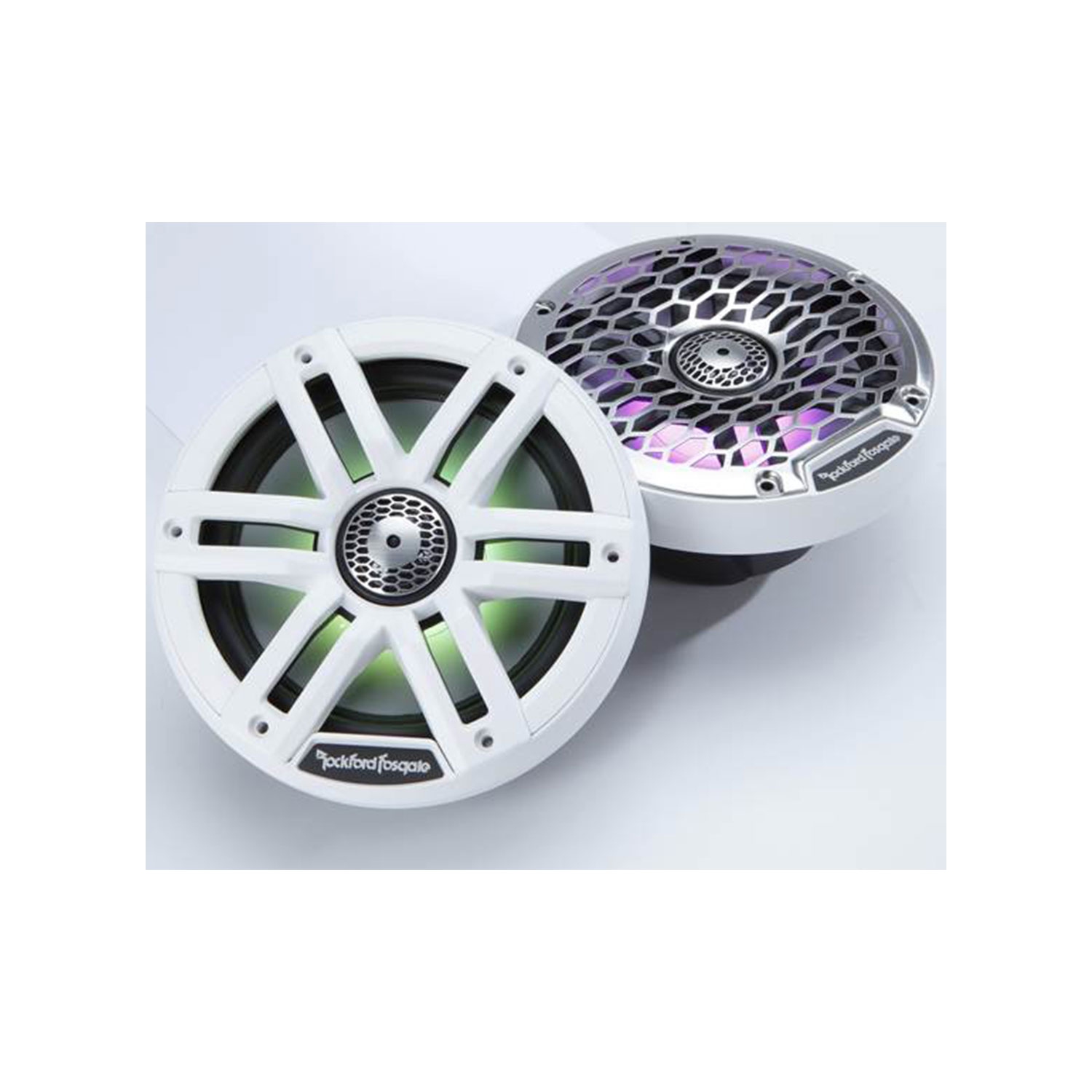 Rockford Fosgate M2-65 M2 Series 6-1/2" Colour-Optix haut-parleurs marins 2 voies - Blanc