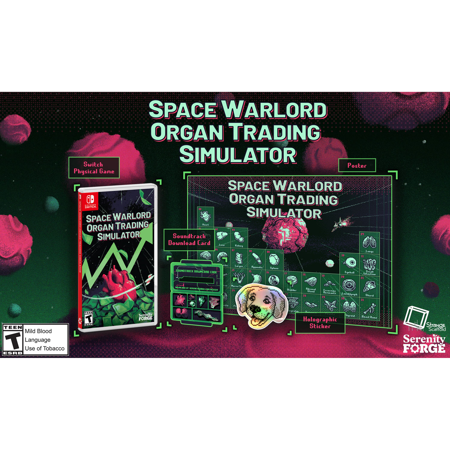 alliance entertainment space warlord organ trading simulator nintendo switch game