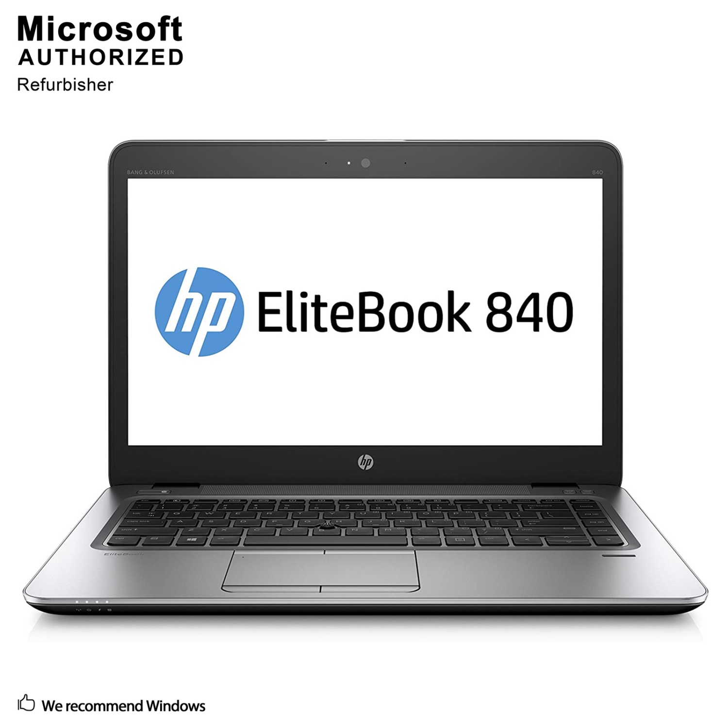 Refurbished (Good) - HP EliteBook 840 G3 14" FHD Laptop, Intel Core i5-6200U 2.3Ghz, 16G DDR4, 240 GB SSD, DP, Webcam, Bluetooth 4.2, Win 10 Pro (EN/ES/FR)