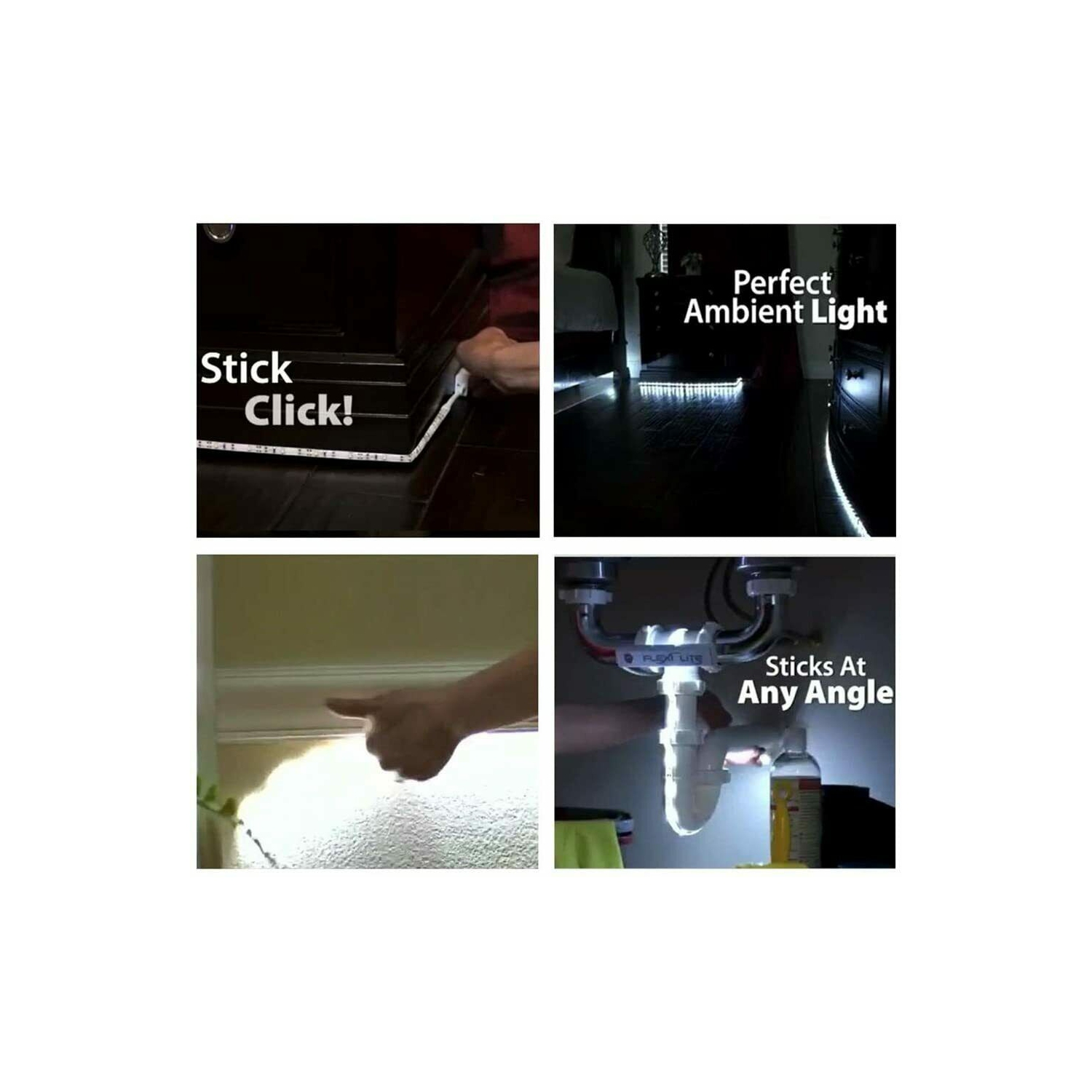 Lampe de nuit à DEL USB pour armoire à détecteur de mouvement sans fil