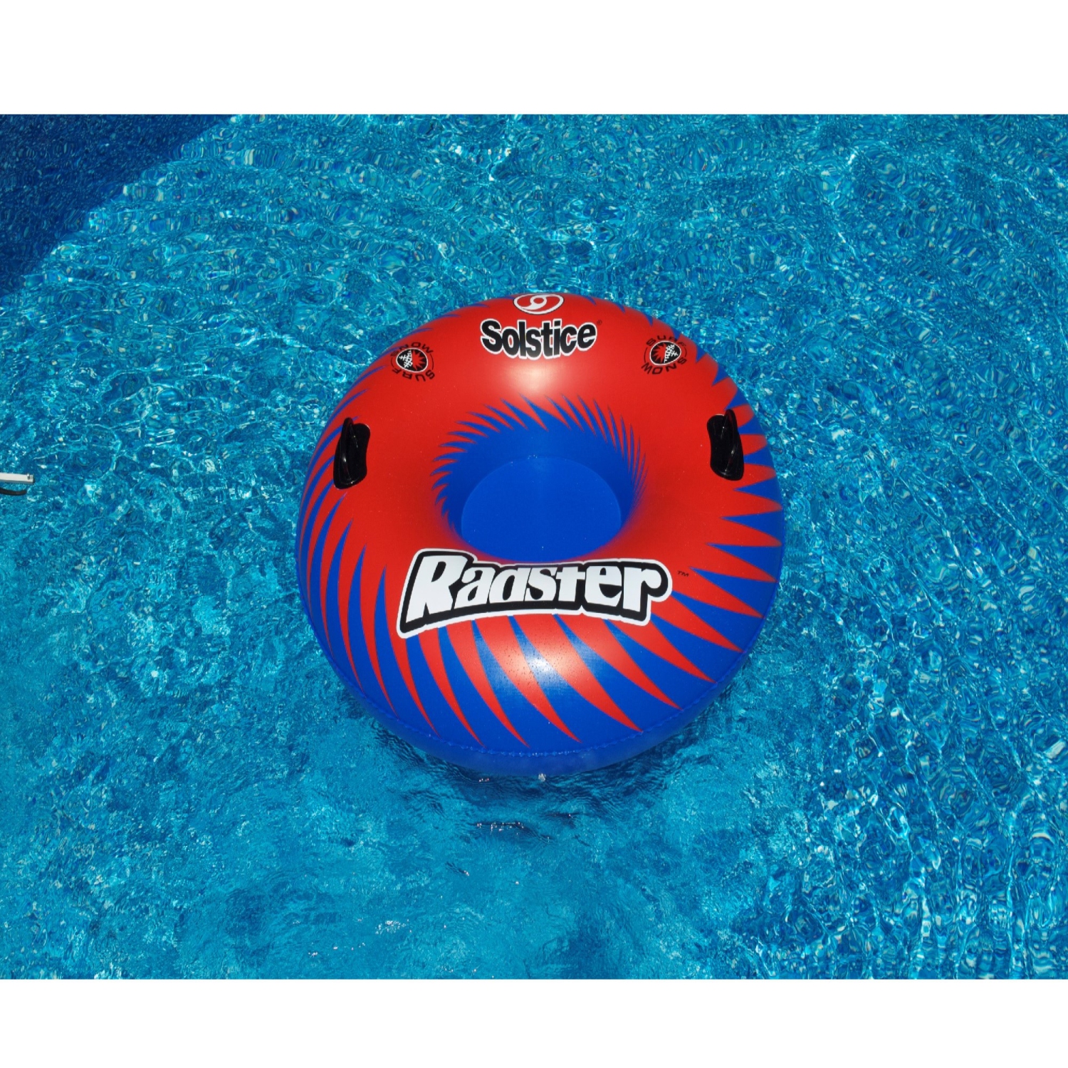 48-Inch Inflatable Red and Blue Radster Swimming Pool or Snow Tube