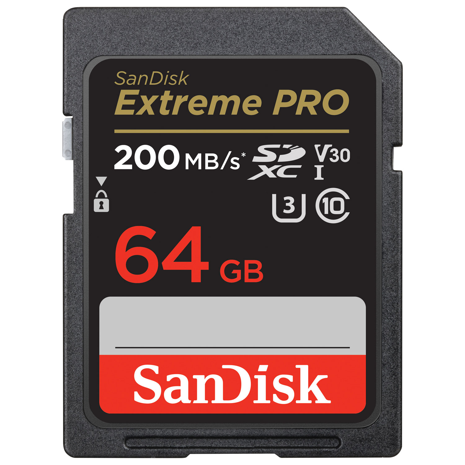 SanDisk Extreme Pro 64GB 200MB/s SDXC Memory Card