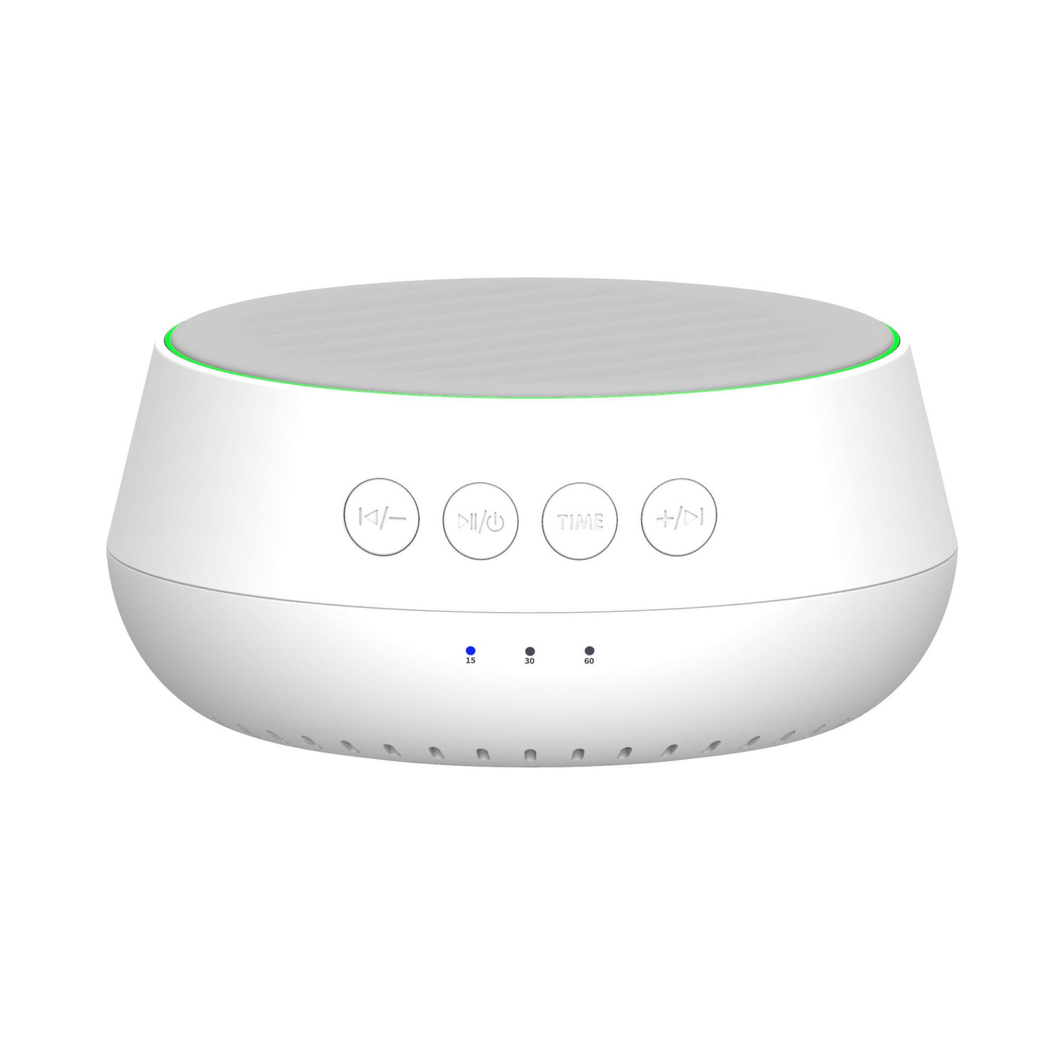 Sound Box Chargeur sans fil Instrument de sommeil avec 25 sons naturels apaisants, 3 minuterie et fonction de mémoire