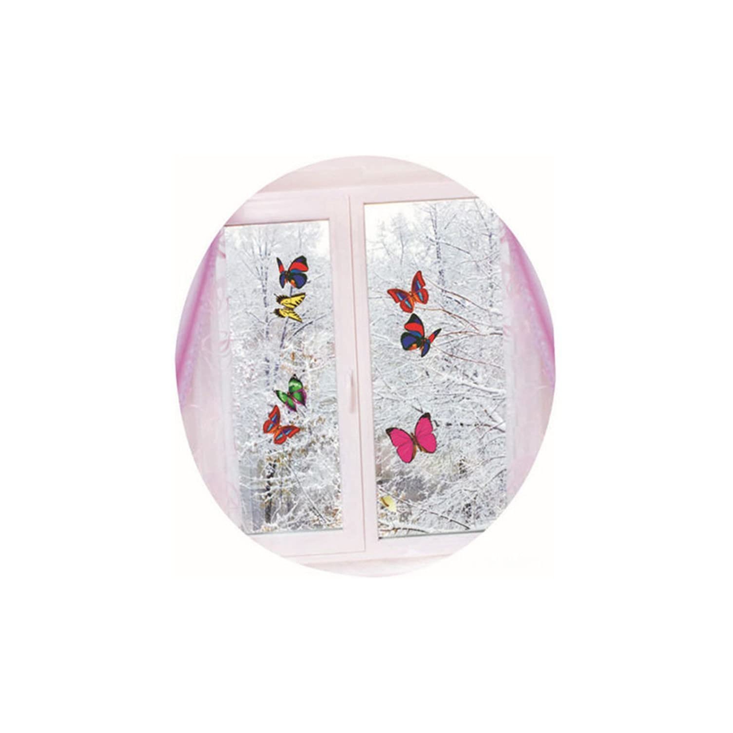 ISTAR LED Butterfly Decoration Night Light 3D Butterfly Sticker Wall Light for Garden,Backyard,Lawn,Party,Festive