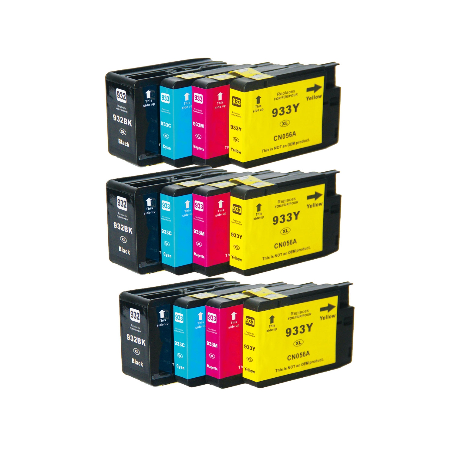 Max Saving - 12PK-(3 Set) compatible with 932XL,933XL Ink Cartridge for HP  932,HP 933 6100, 6600, 7610, 6700,7110,7610 | Best Buy Canada