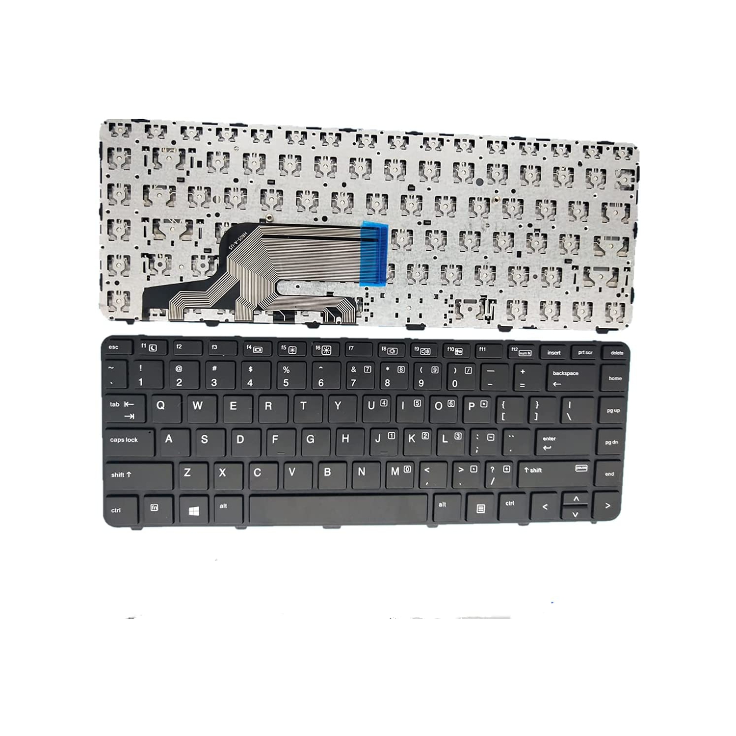 Laptop Replacement US Layout Keyboard for HP Probook 430 G3 440 G3 445 G3 640 G2 640 G3 Black