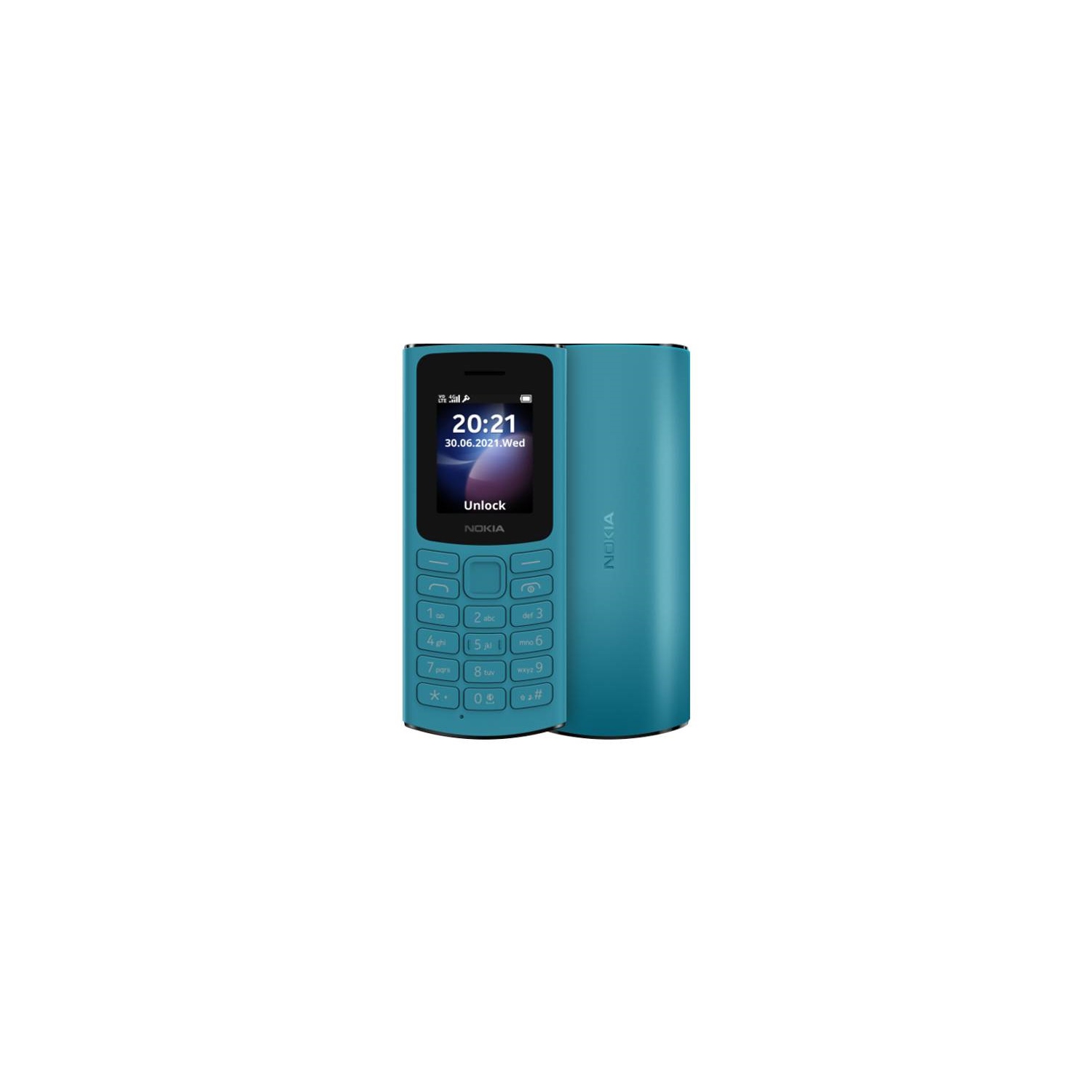Nokia 105 TA-1385 4G Dual SIM (Blue) - Brand New