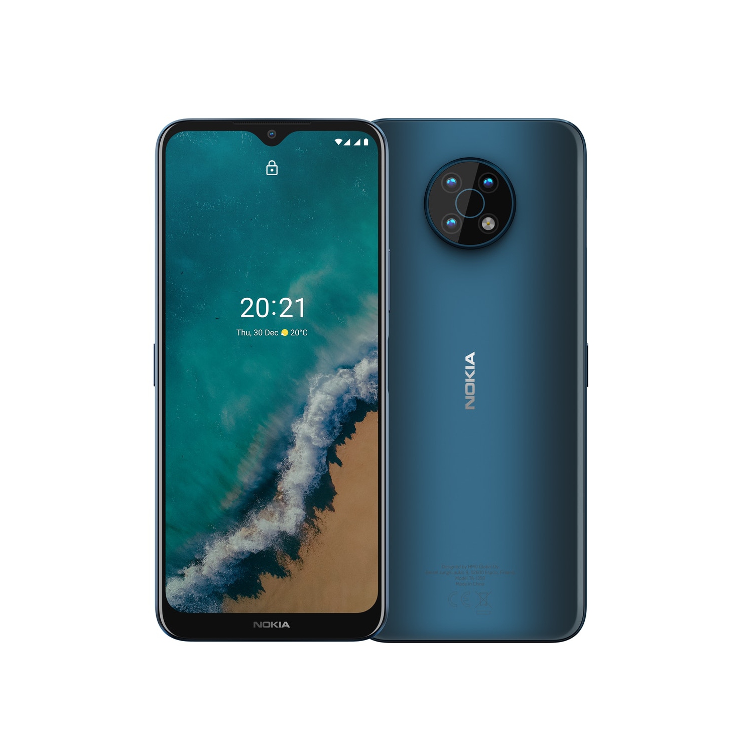 Nokia G50 DS (128GB/6GB, Ocean Blue, TA-1361) - Brand New