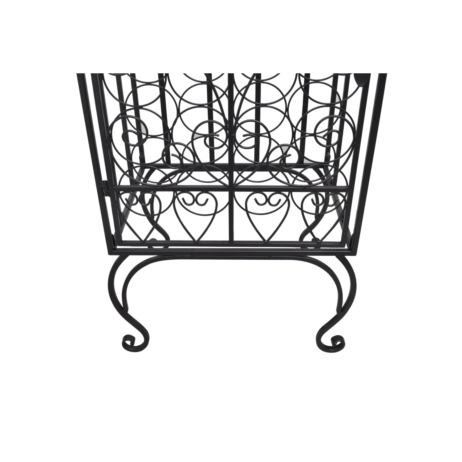 vidaXL Wine Rack for 28 Bottles Metal