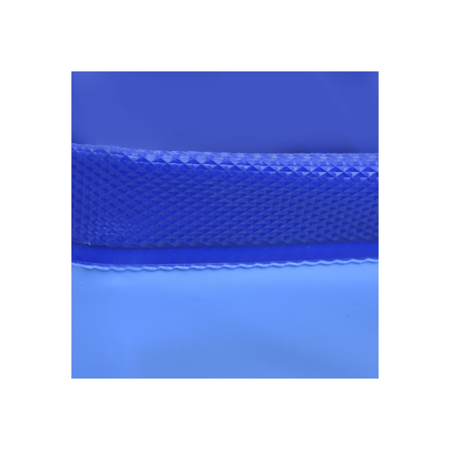 vidaXL Foldable Dog Swimming Pool Blue 78.7"x11.8" PVC