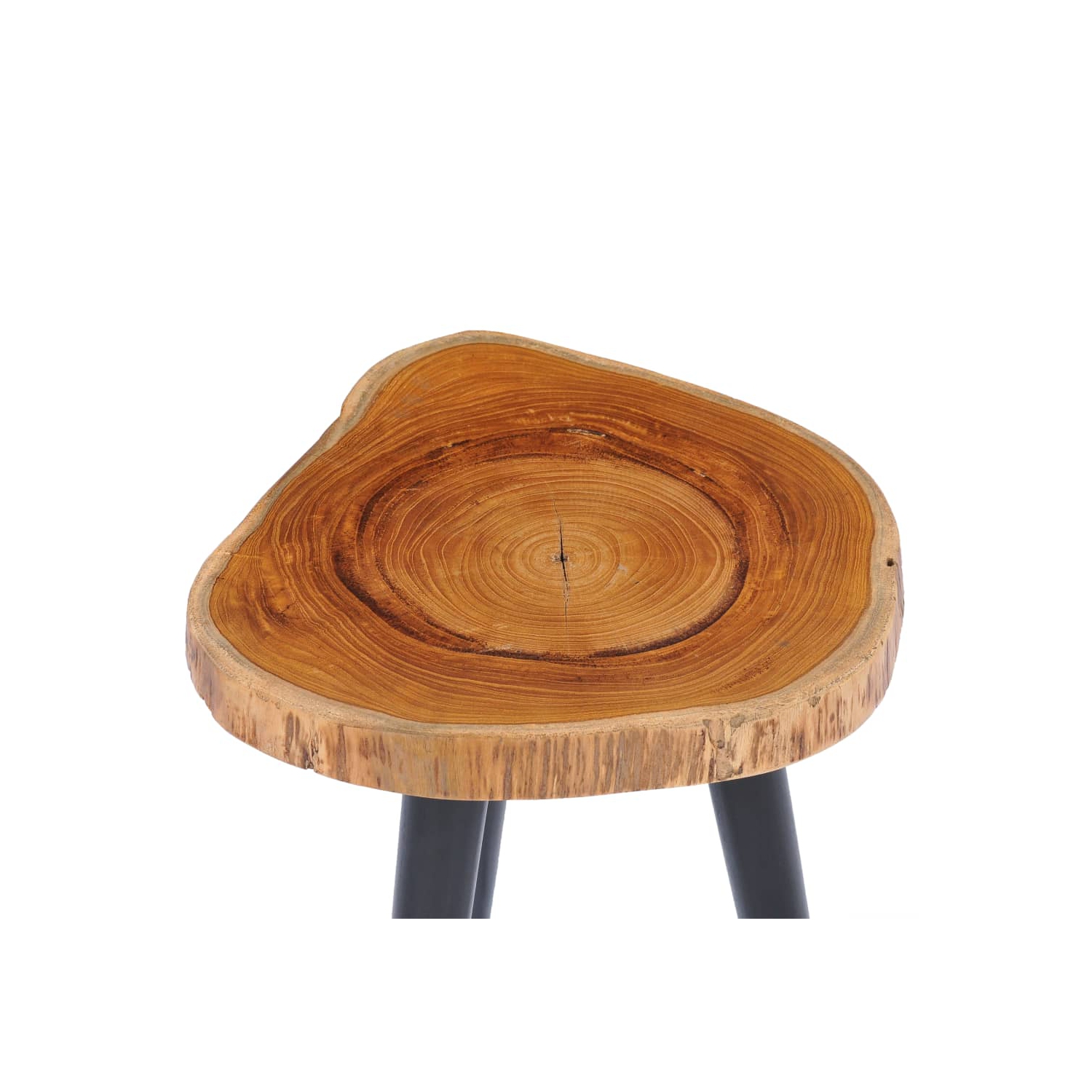 vidaXL Coffee Table 15.7"x17.7" Solid Teak