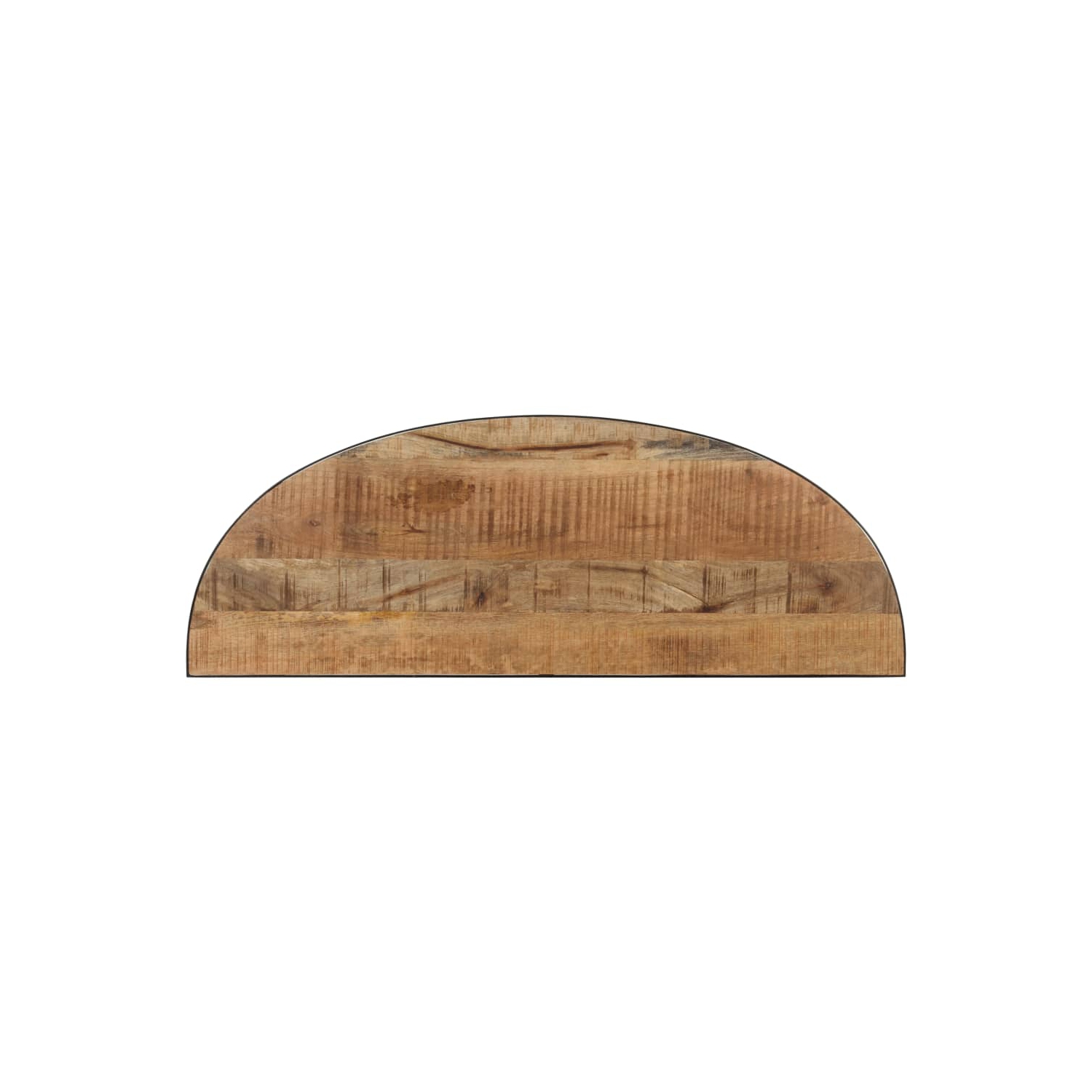 vidaXL Side Table 43.3"x15.7"x30.3" Solid Mango Wood