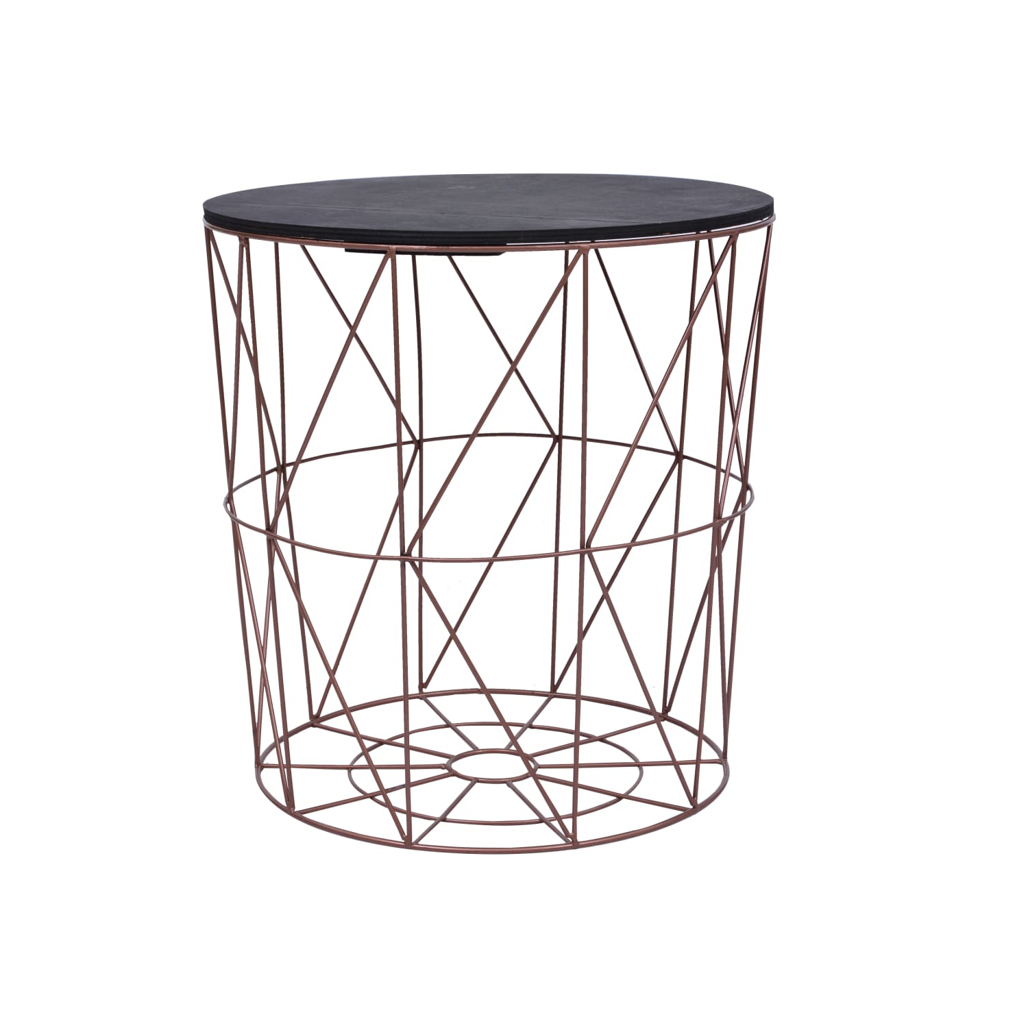 vidaXL Coffee Tables 3 pcs Copper