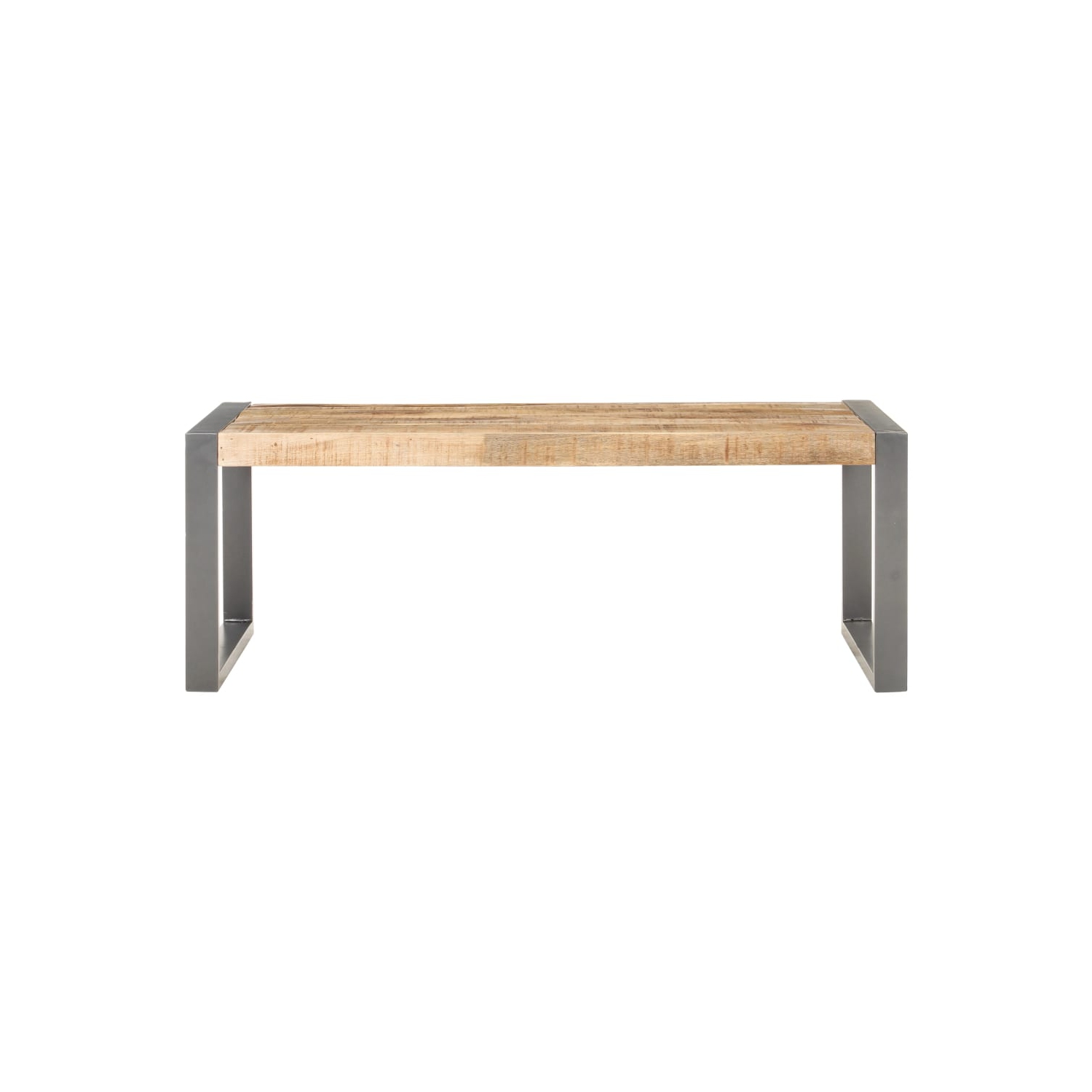 vidaXL Coffee Table 43.3"x23.6"x15.7" Rough Mango Wood