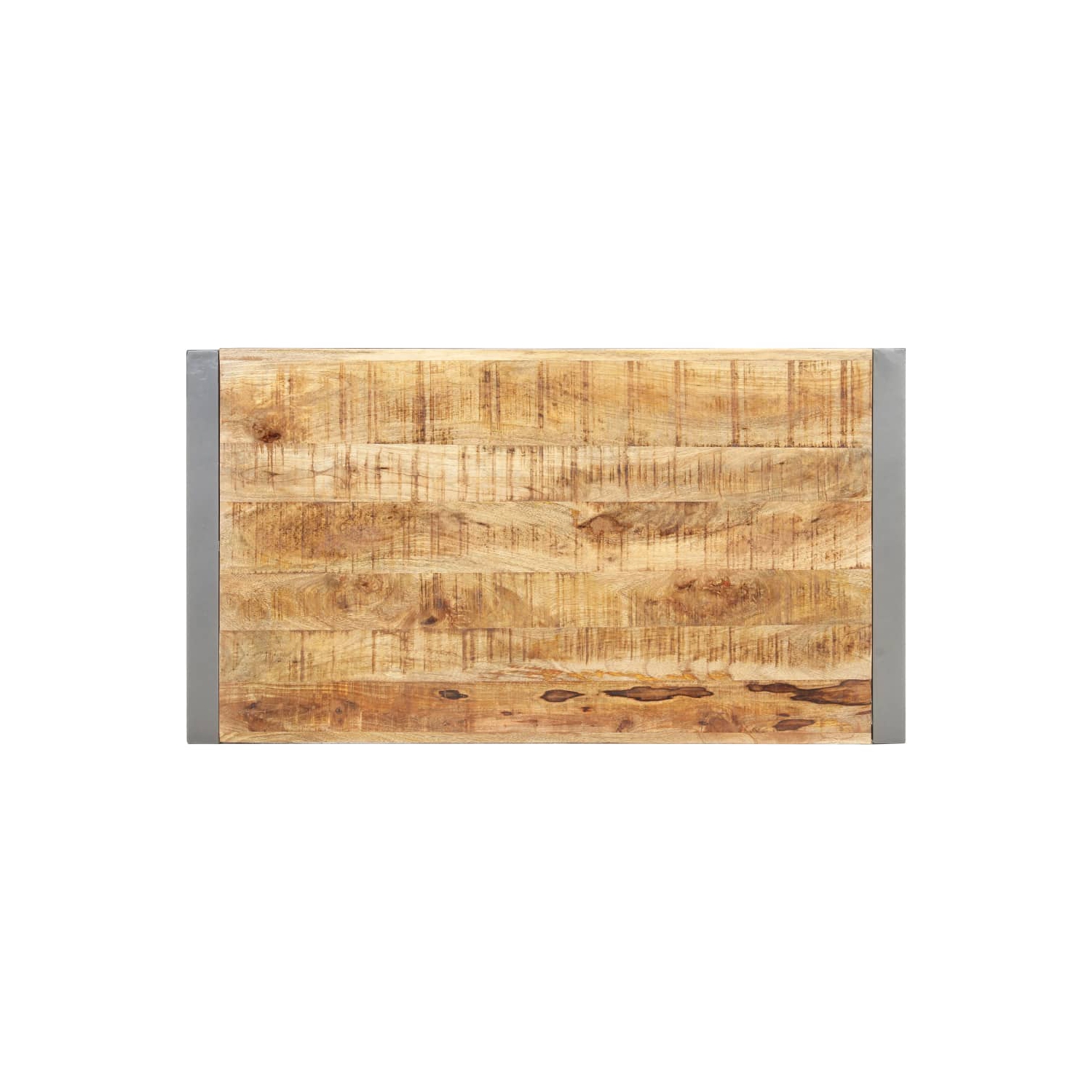 vidaXL Coffee Table 43.3"x23.6"x15.7" Rough Mango Wood