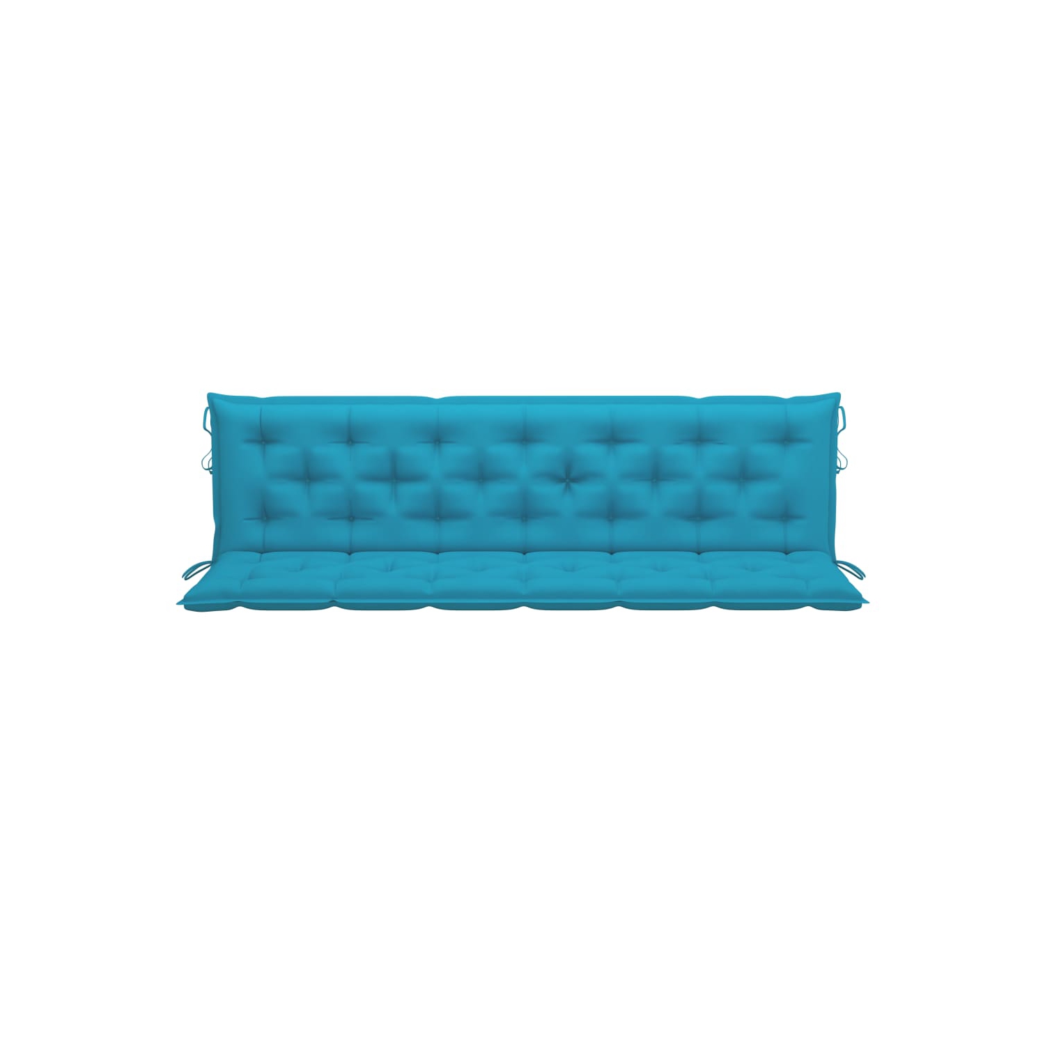 Coussin VidaXL pour chaise pivotante, tissu bleu pâle 78.7 po