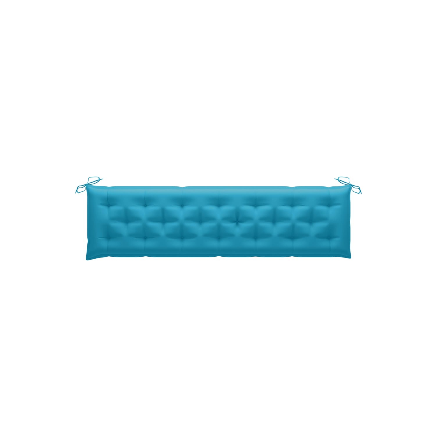 Coussin VidaXL pour chaise pivotante, tissu bleu pâle 78.7 po