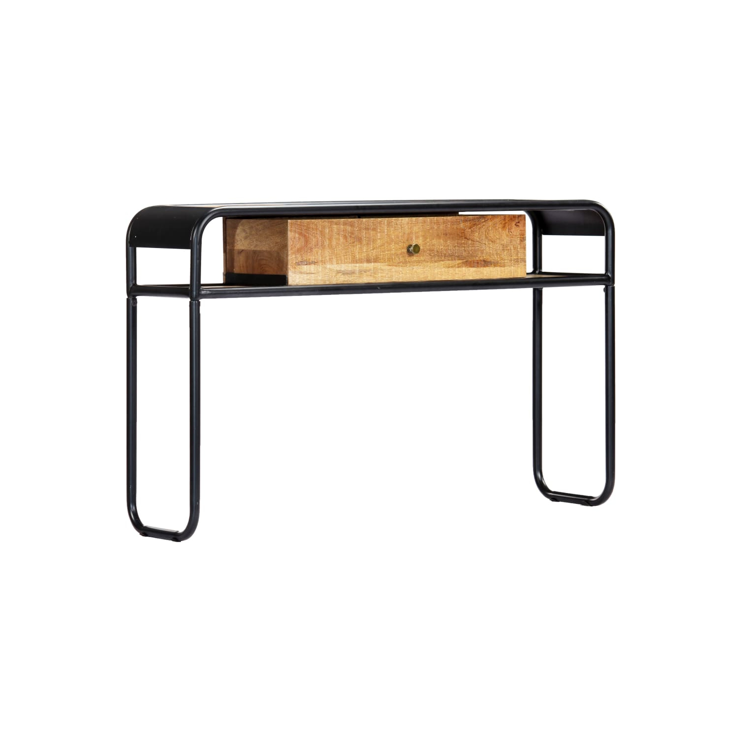 vidaXL Console Table 46.5"x11.8"x29.5" Solid Mango Wood