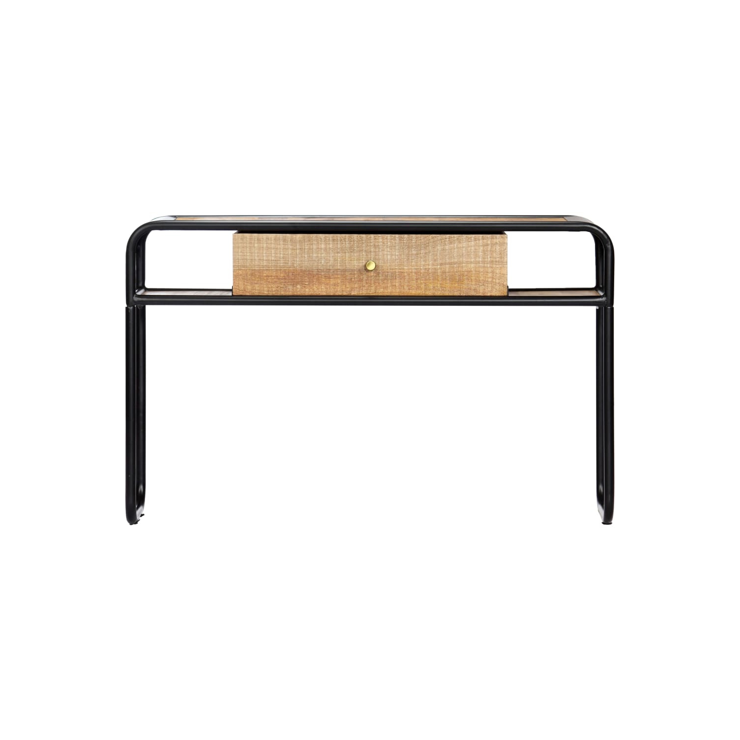 vidaXL Console Table 46.5"x11.8"x29.5" Solid Mango Wood