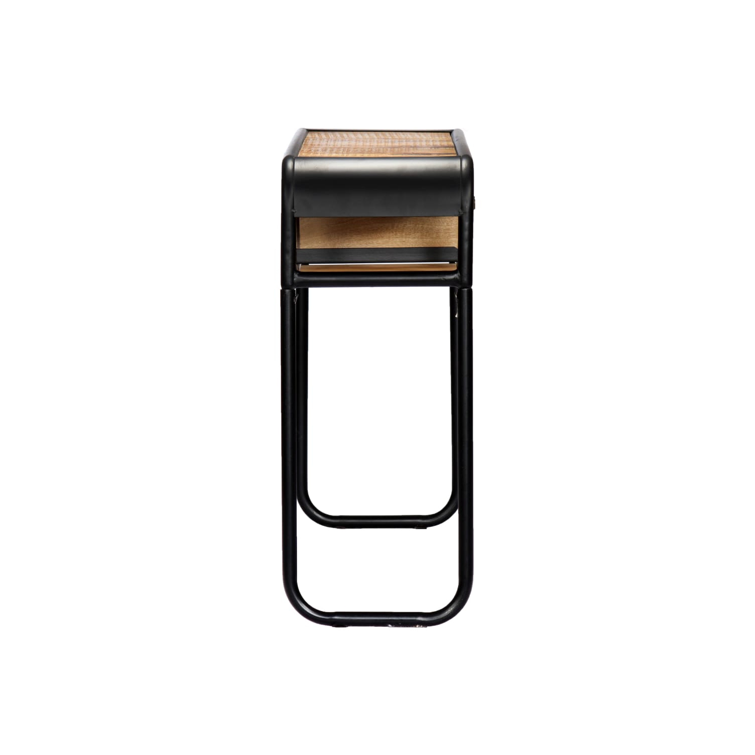 vidaXL Console Table 46.5"x11.8"x29.5" Solid Mango Wood