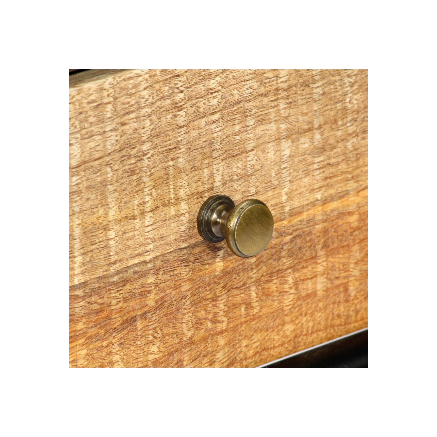 vidaXL Console Table 46.5"x11.8"x29.5" Solid Mango Wood