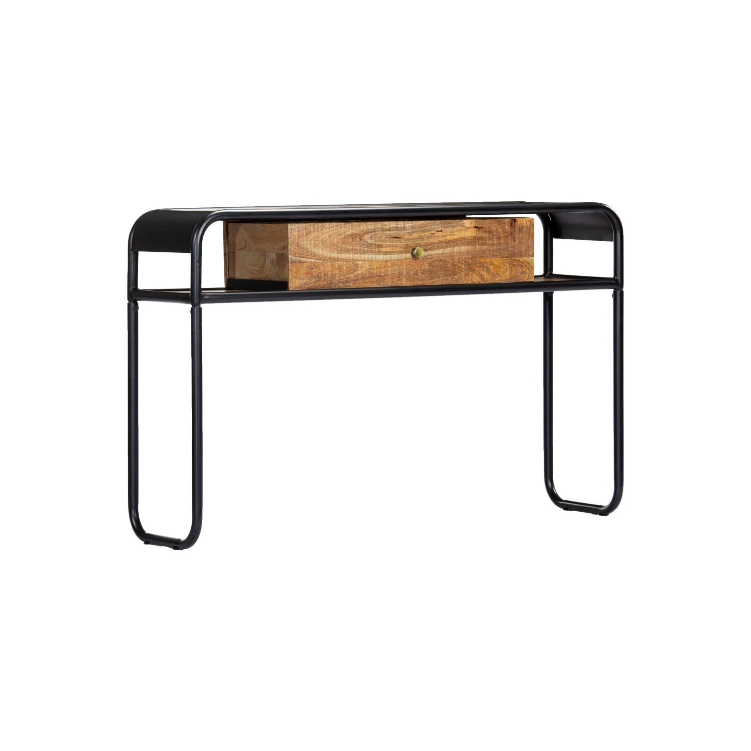 vidaXL Console Table 46.5"x11.8"x29.5" Solid Mango Wood