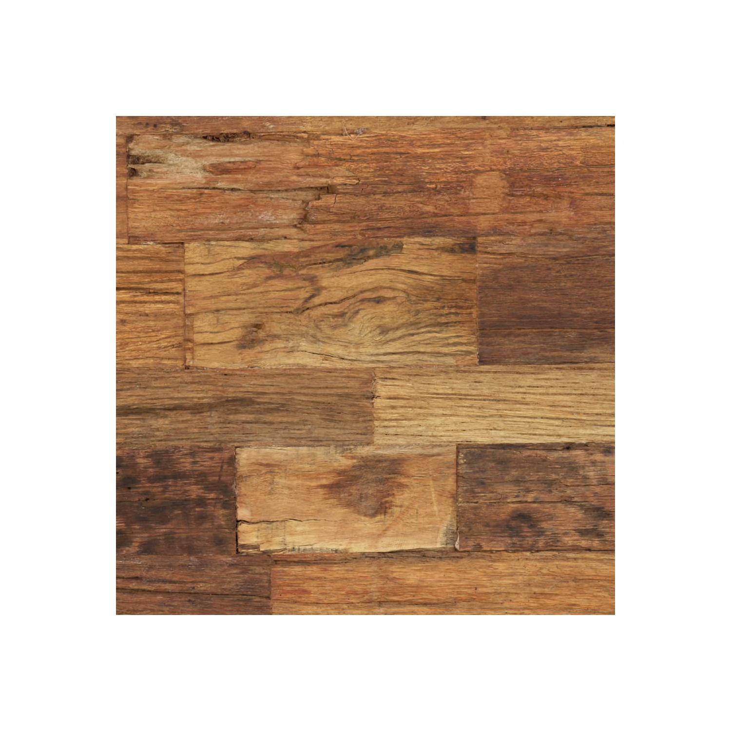 Table basse en bois récupéré massif VidaXL de 39.4 x 23,6 x 15 po