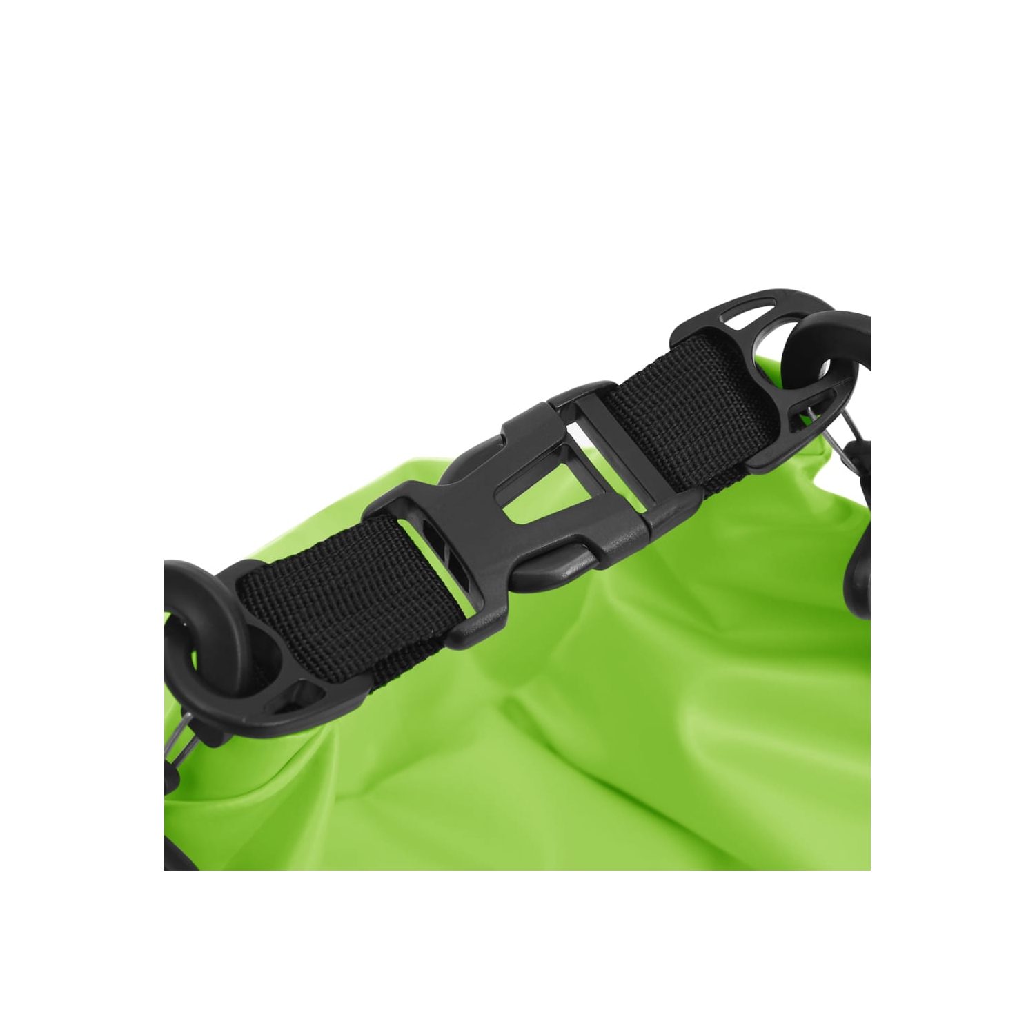 vidaXL Dry Bag with Zipper Green 7.9 gal PVC