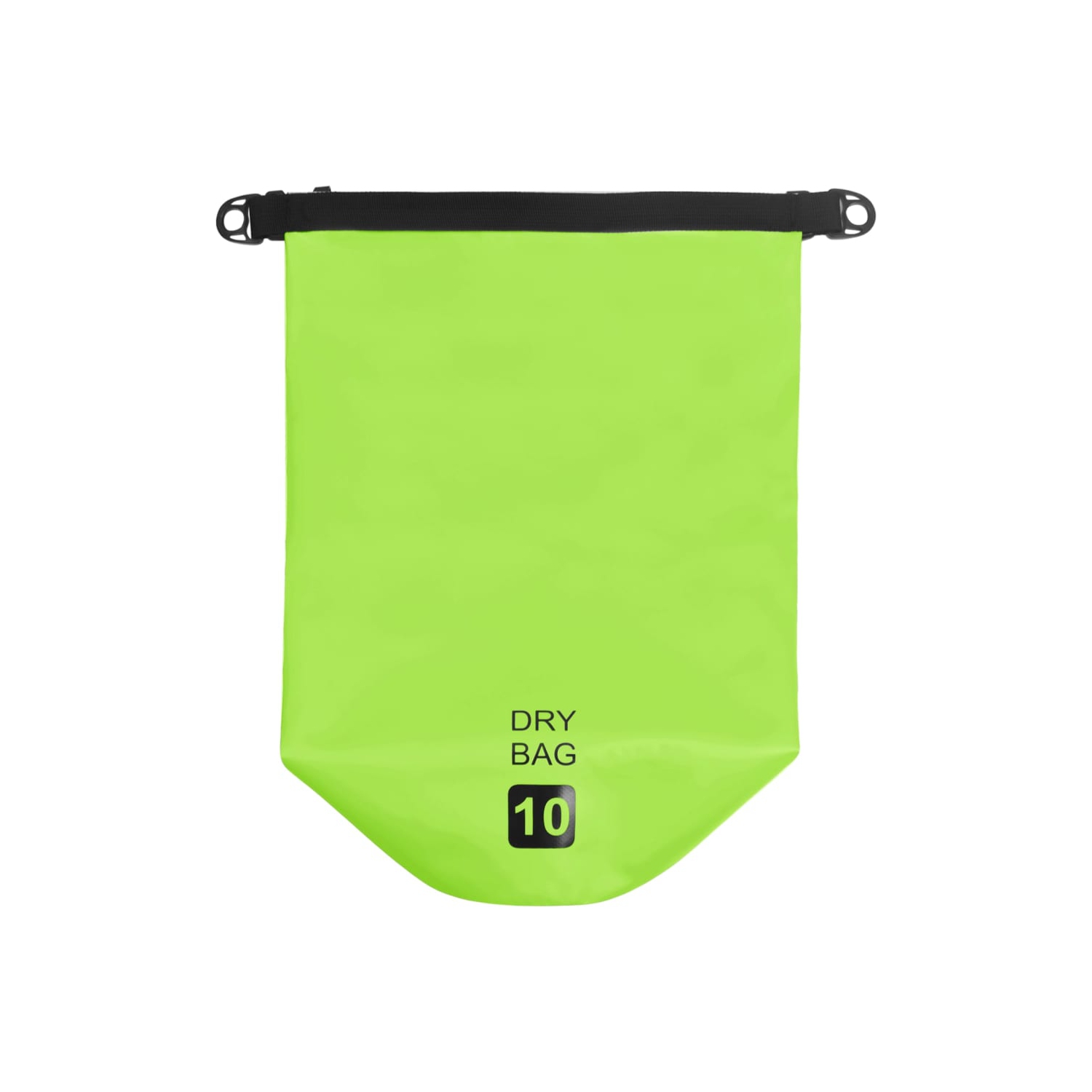 vidaXL Dry Bag Green 2.6 gal PVC