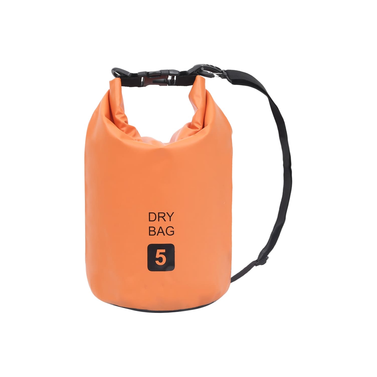 vidaXL Dry Bag Orange 1.3 gal PVC