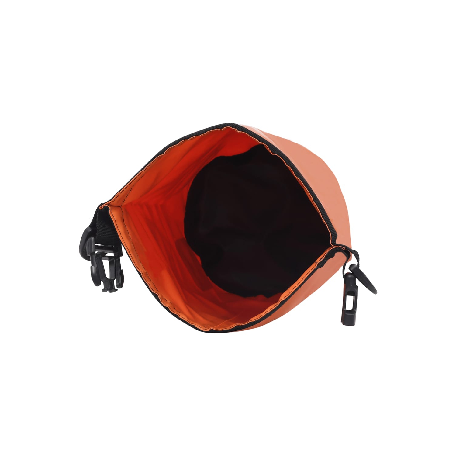 vidaXL Dry Bag Orange 1.3 gal PVC