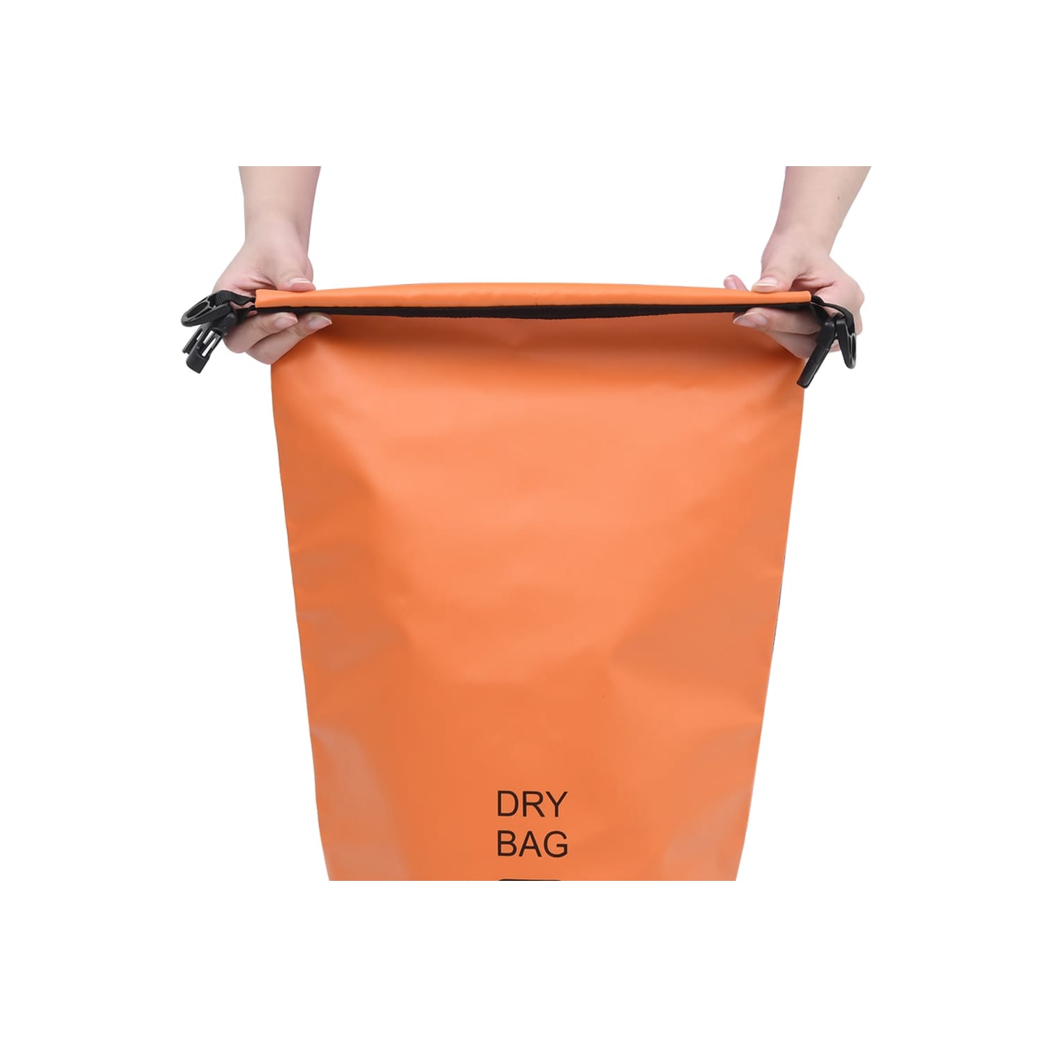 Sac étanche VidaXL, orange, 2.6 gallons, PVC