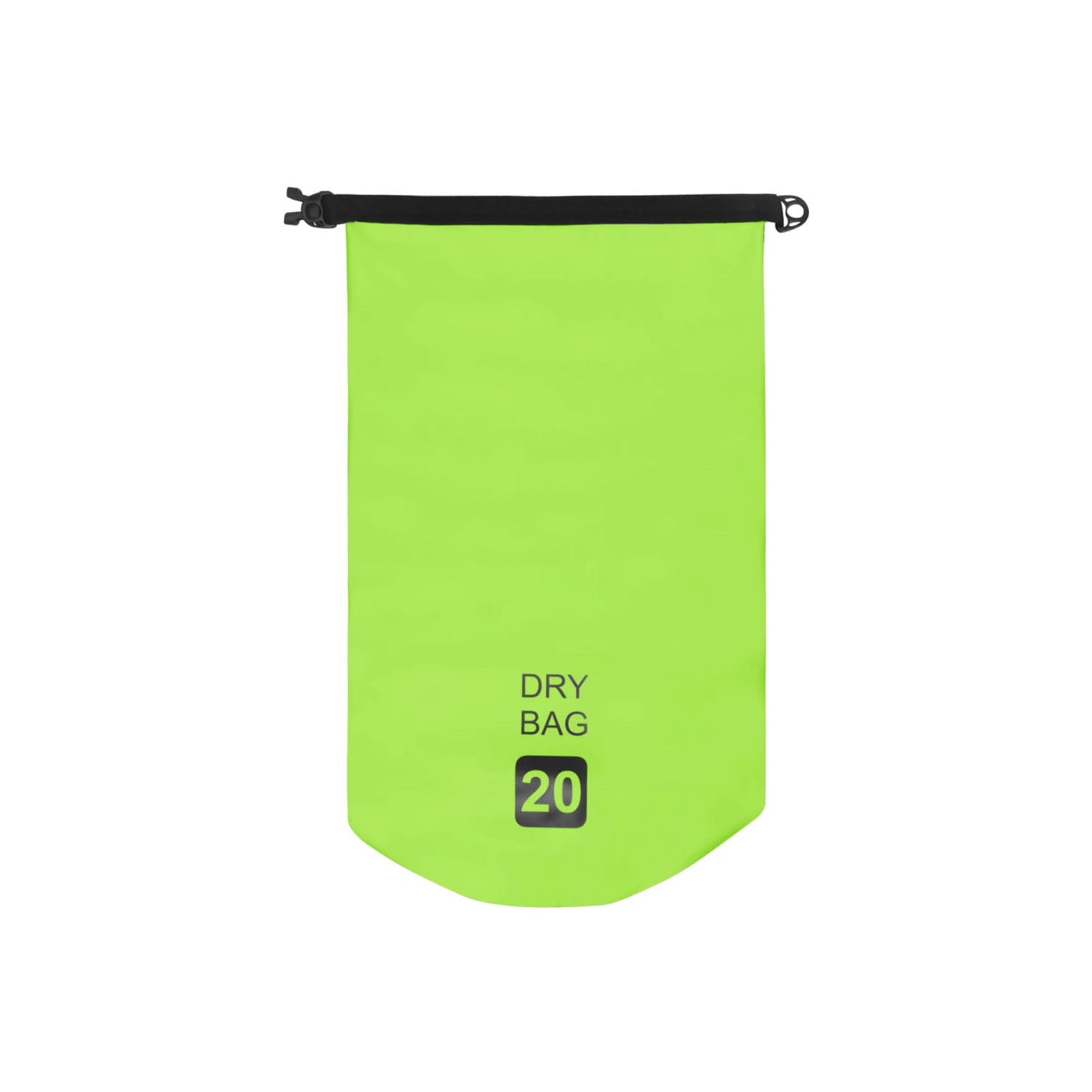 vidaXL Dry Bag Green 5.3 gal PVC