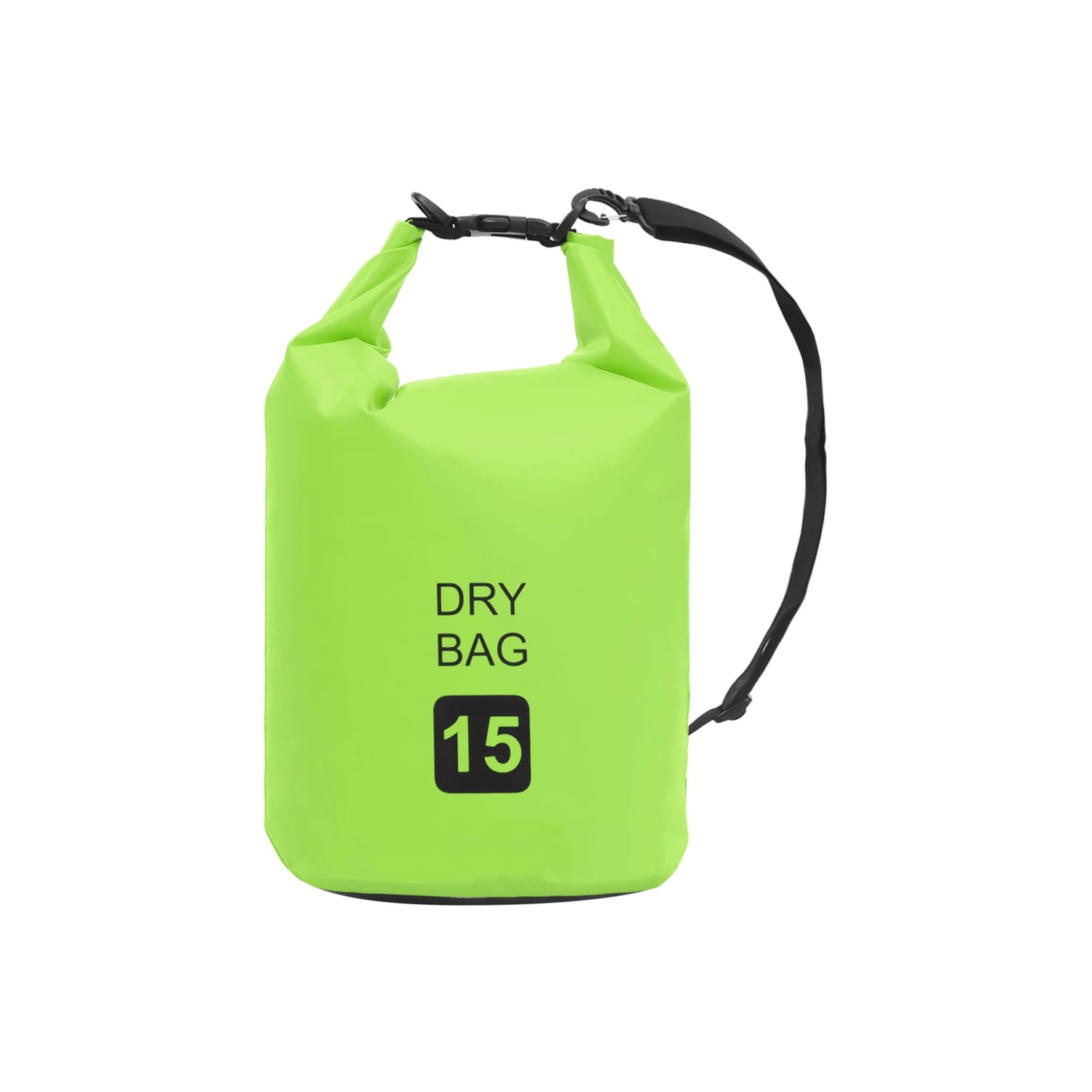 vidaXL Dry Bag Green 4 gal PVC