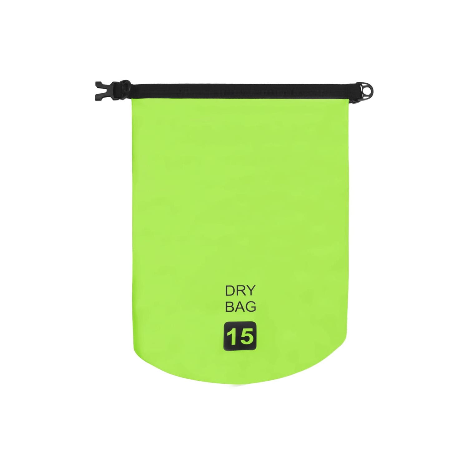 vidaXL Dry Bag Green 4 gal PVC