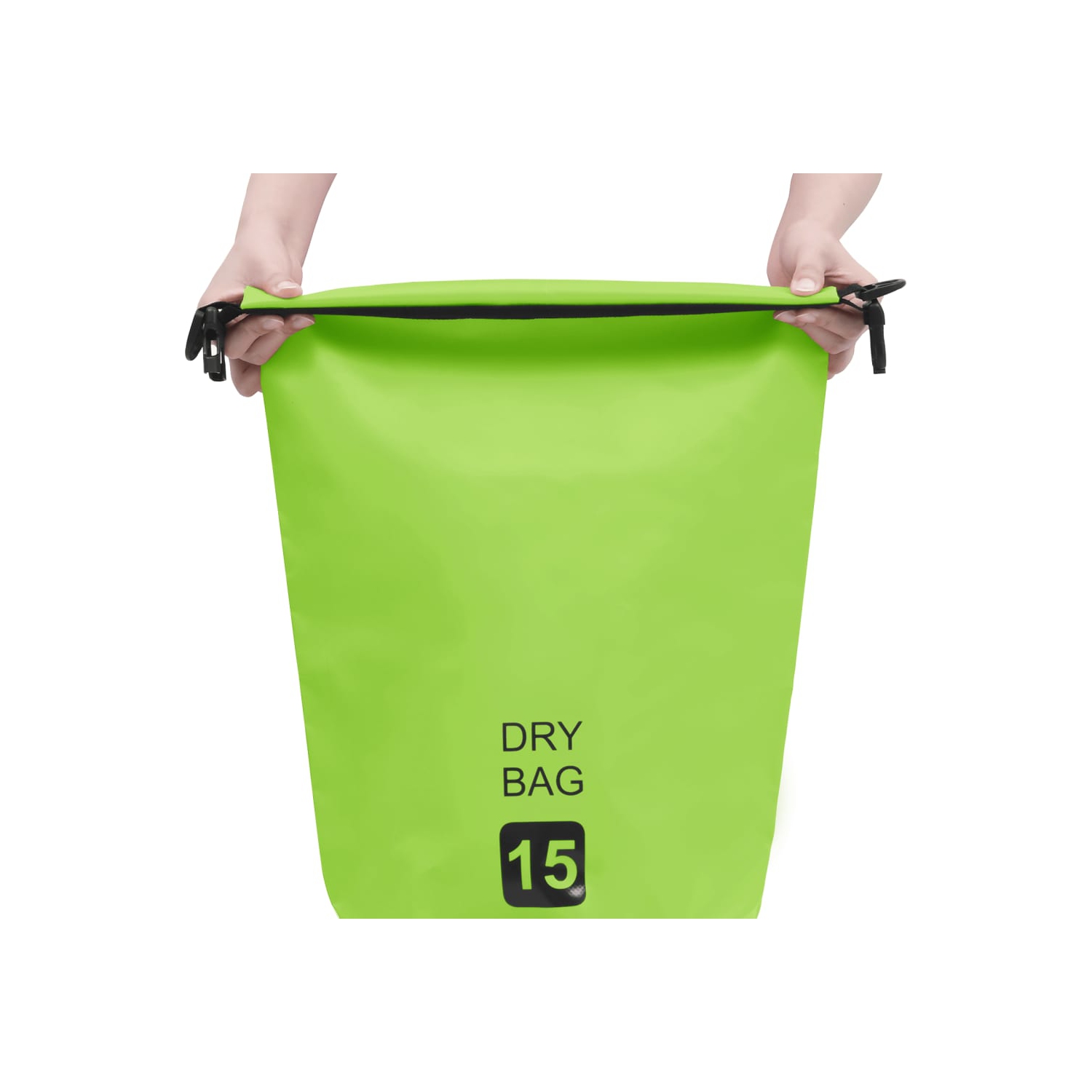 vidaXL Dry Bag Green 4 gal PVC