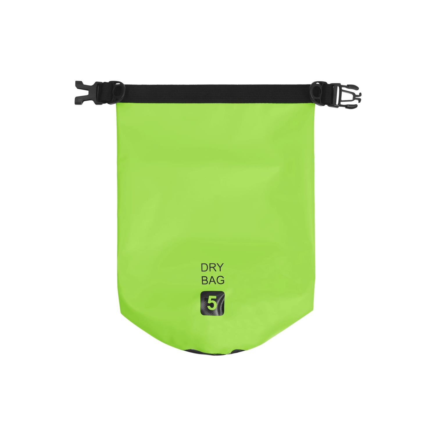 Sac étanche VidaXL, vert, 1.3 gal, PVC