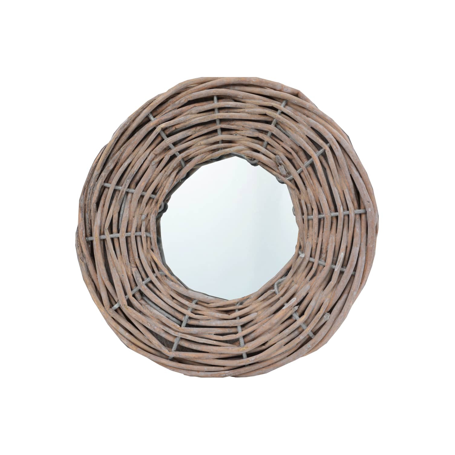 vidaXL Mirrors 3 pcs 5.9" Wicker