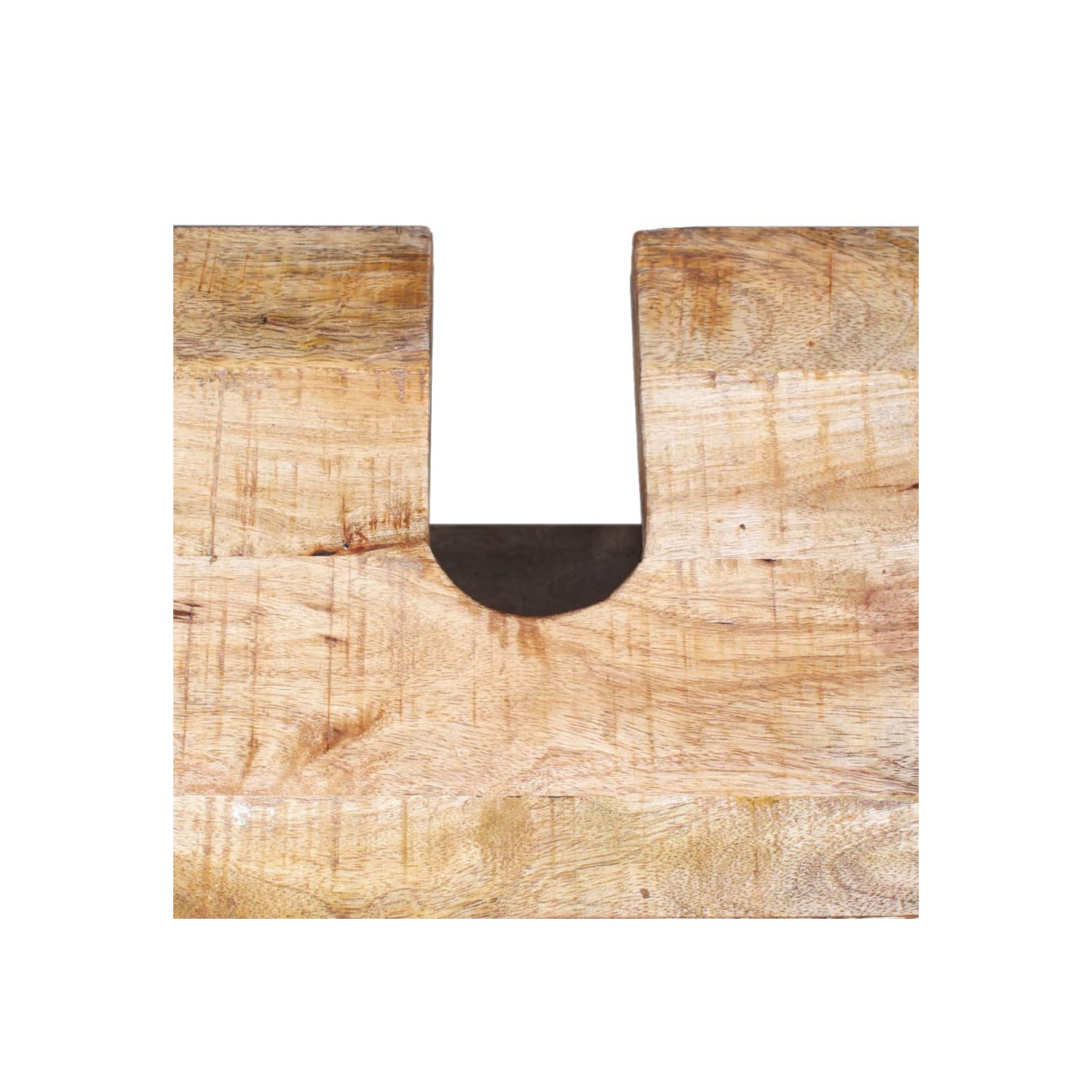 vidaXL Bathroom Vanity Cabinet with Mirror Solid Mango Wood