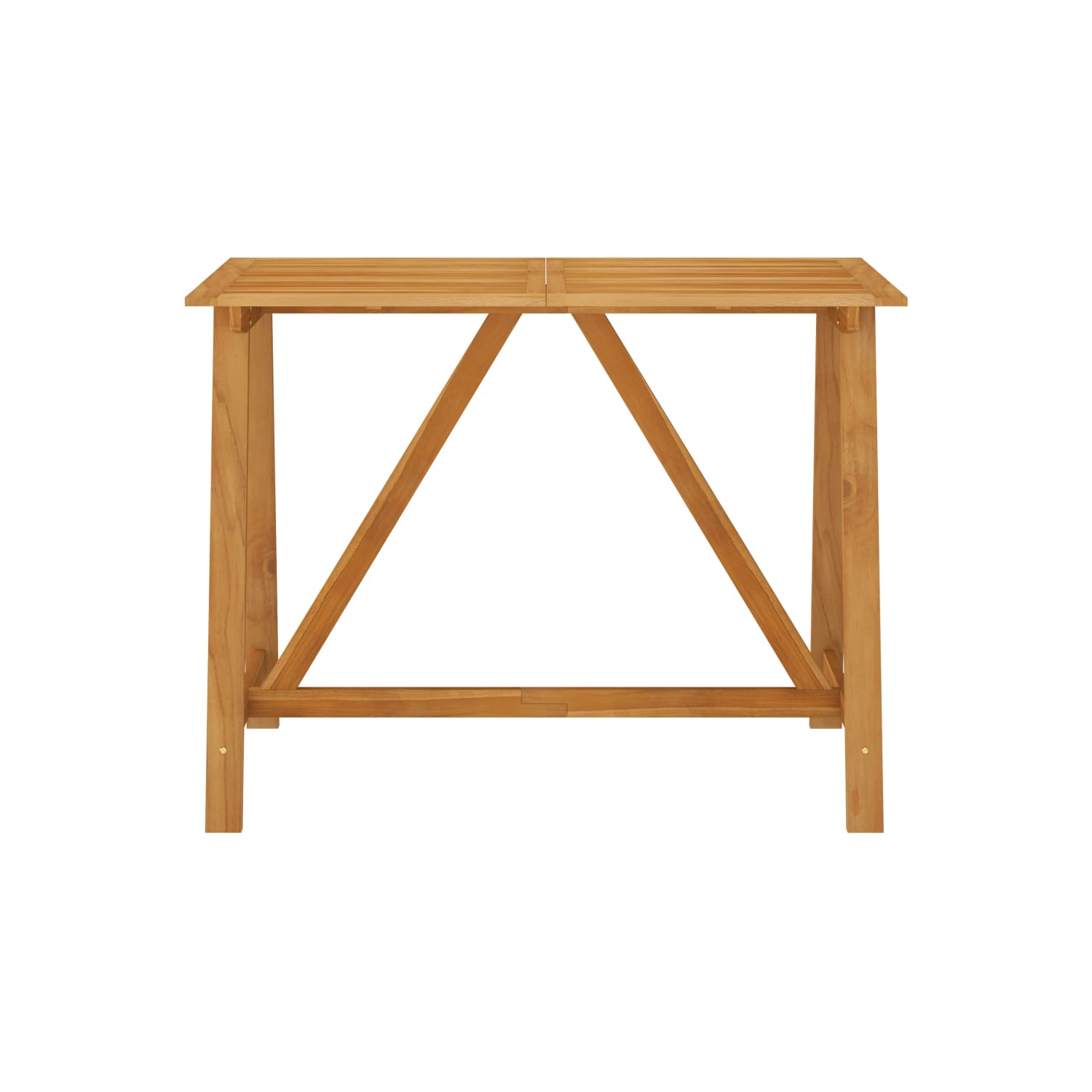 vidaXL 7 Piece Patio Bar Set with Cushions Gray