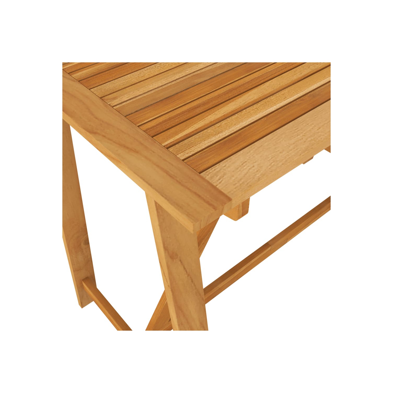 vidaXL 7 Piece Patio Bar Set with Cushions Gray