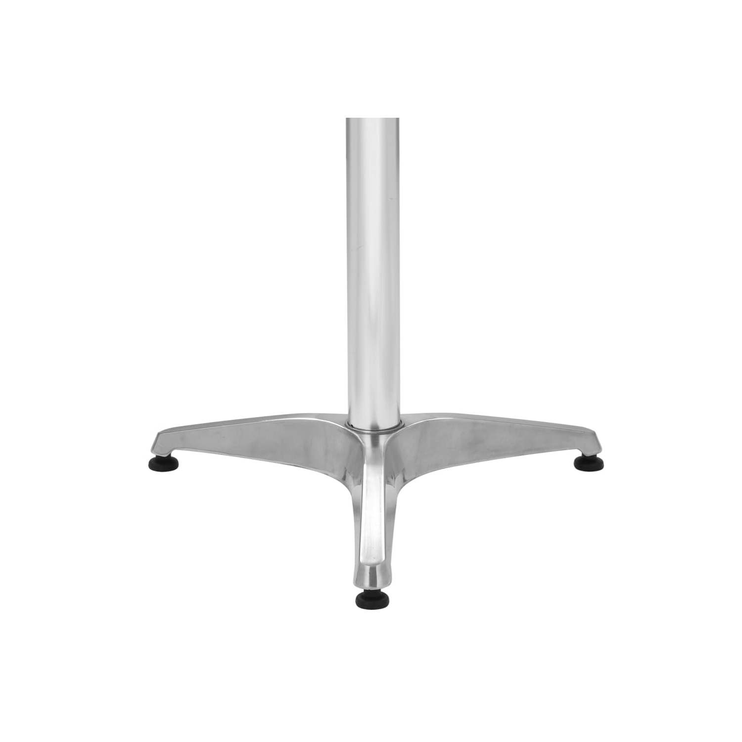 vidaXL 5 Piece Patio Dining Set Aluminum Silver