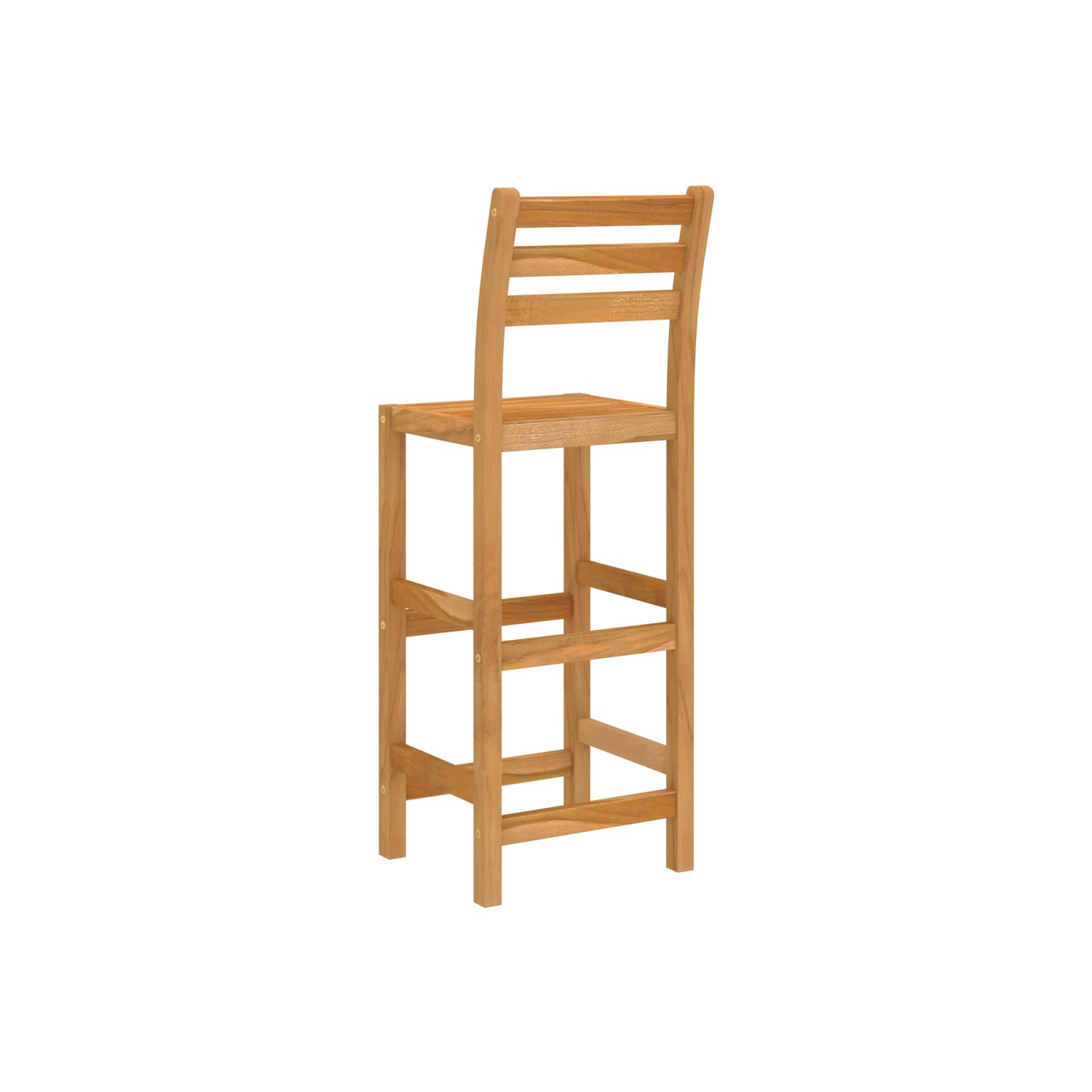 vidaXL 5 Piece Patio Bar Set Solid Acacia Wood